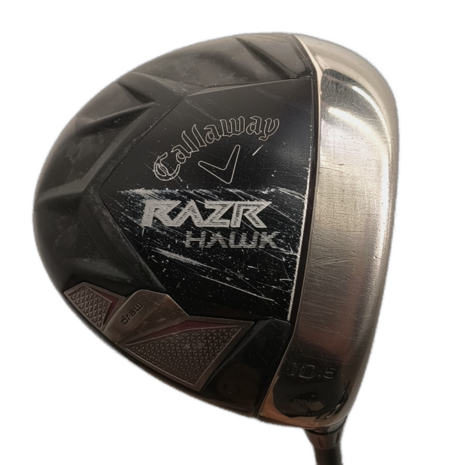 Callaway Razr Hawk Draw Driver / Flex Regular / Loft 10.5 [model:silueta] [bg:handrolled]
