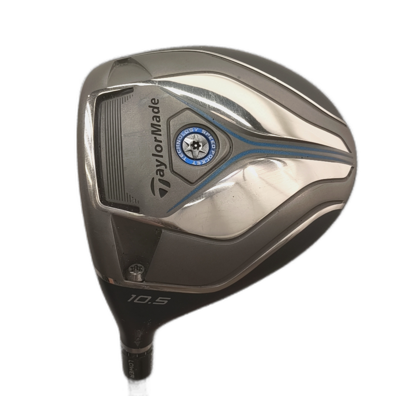 Venstre TaylorMade Jetspeed Driver / Flex Stiff / Loft 10.5 [model:silueta] [bg:handrolled]
