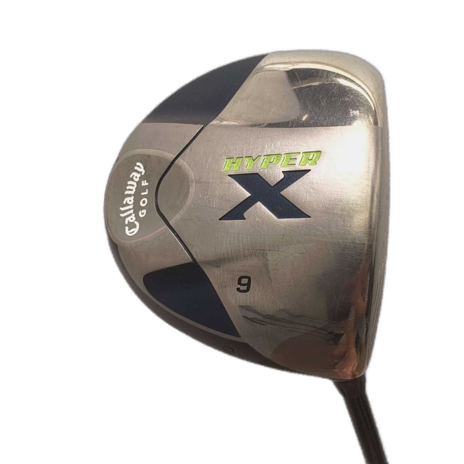 Callaway Hyper X Driver / Flex Stiff / Loft 9 [model:silueta] [bg:handrolled]