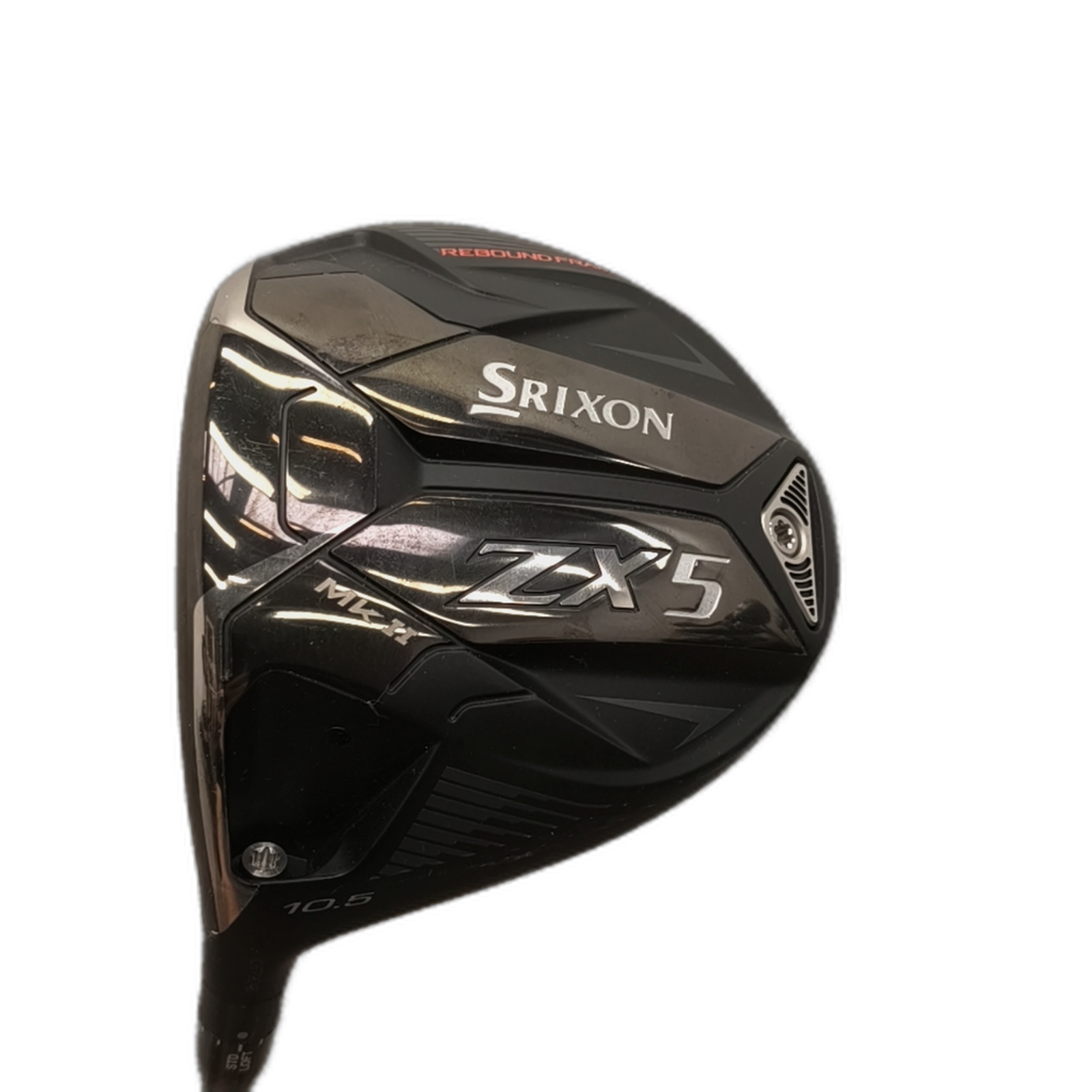 Left Srixon ZX5 MKII Driver / Flex Regular / Loft 10.5 [model:silueta] [bg:handrolled]