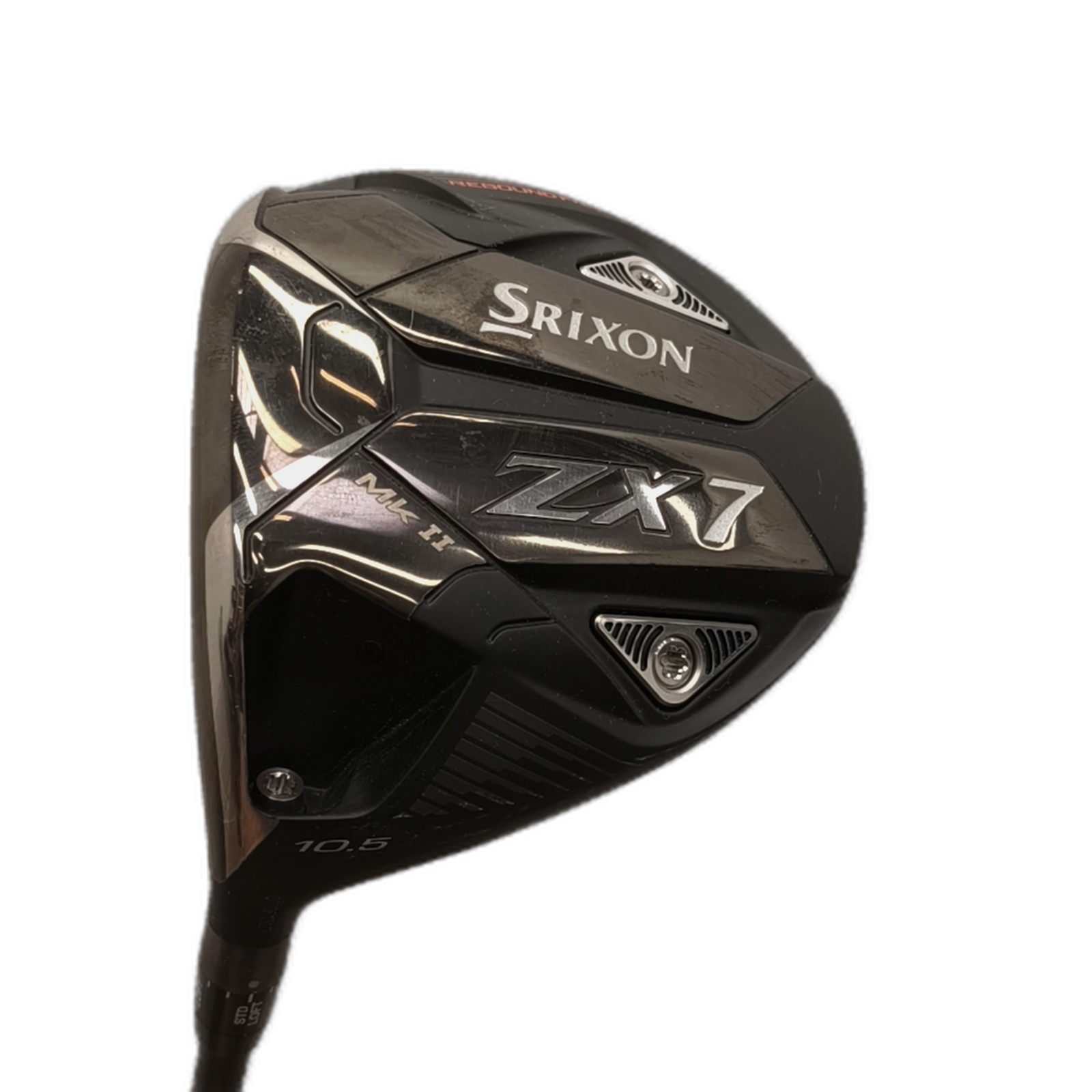 Left Srixon ZX7 MK II Driver / Flex Stiff / Loft 10.5 [model:silueta] [bg:handrolled]