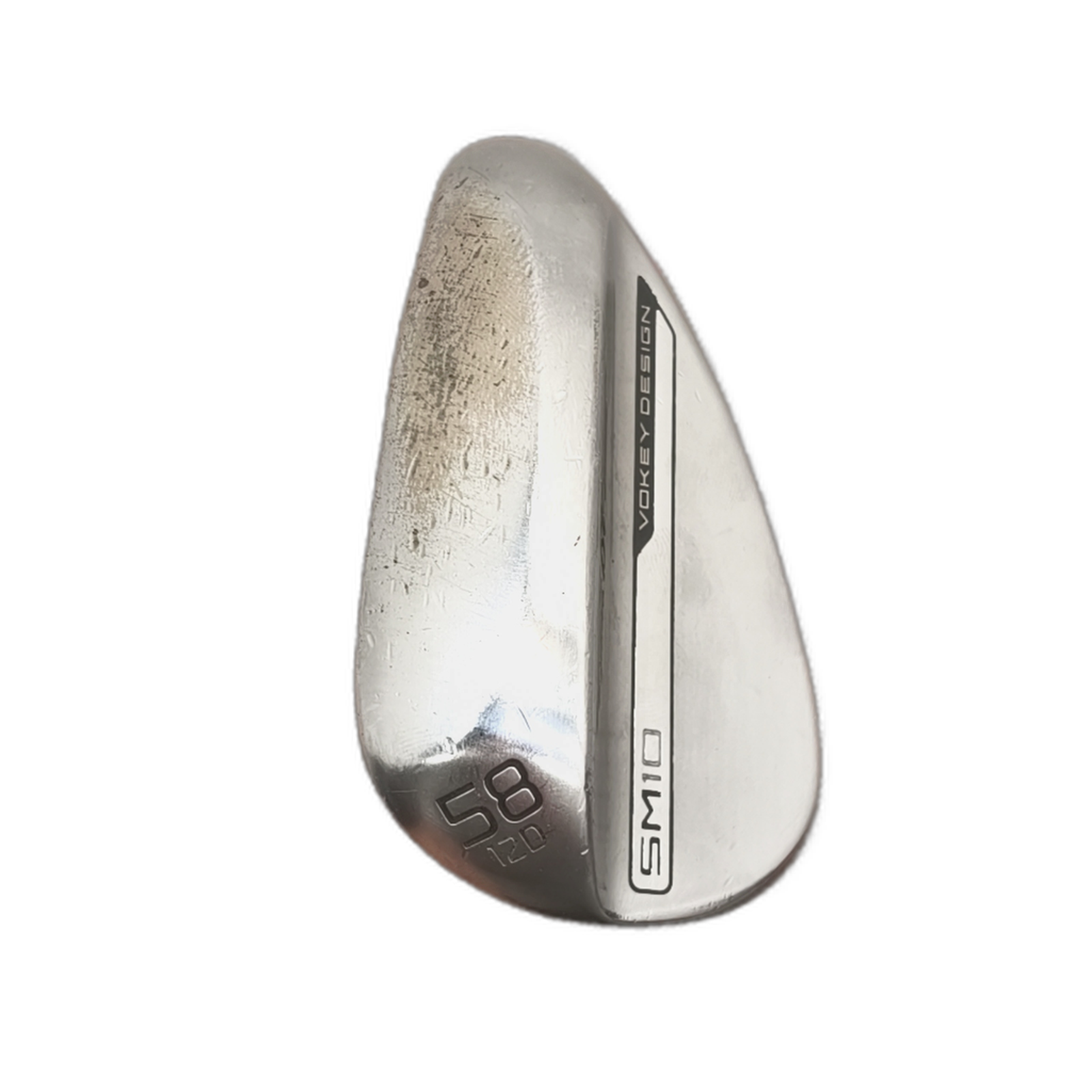 Titleist SM10 Wedge / Flex Wedge / 58/12 [model:silueta] [bg:handrolled]
