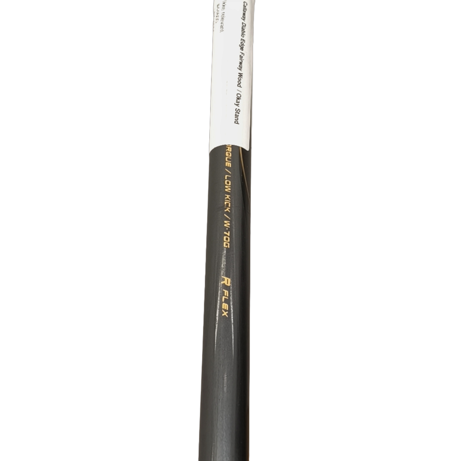 Callaway Diablo Edge Fairway Wood / Flex Regular / #5/18 [model:birefnet-general] [bg:handrolled]
