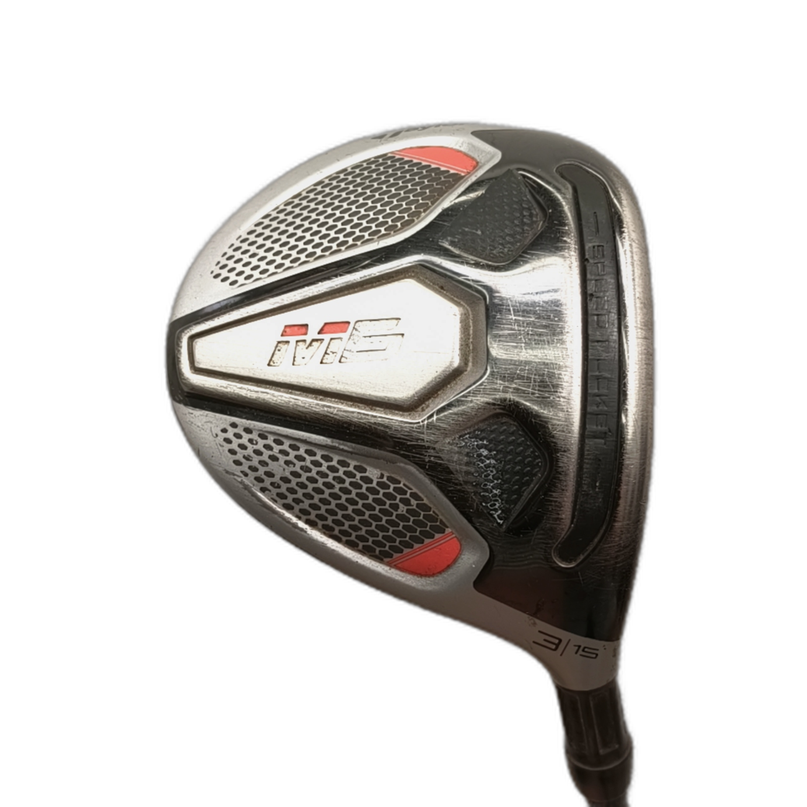 TaylorMade M6 Fairway Wood / Flex Regular / #3/15 [model:silueta] [bg:handrolled]
