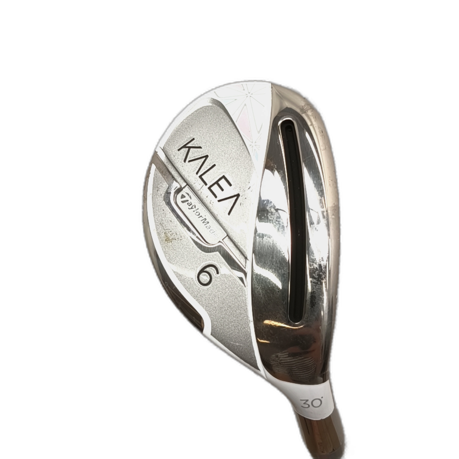 TaylorMade Kalea Hybrid / Flex Ladies / #6/30 [model:silueta] [bg:handrolled]