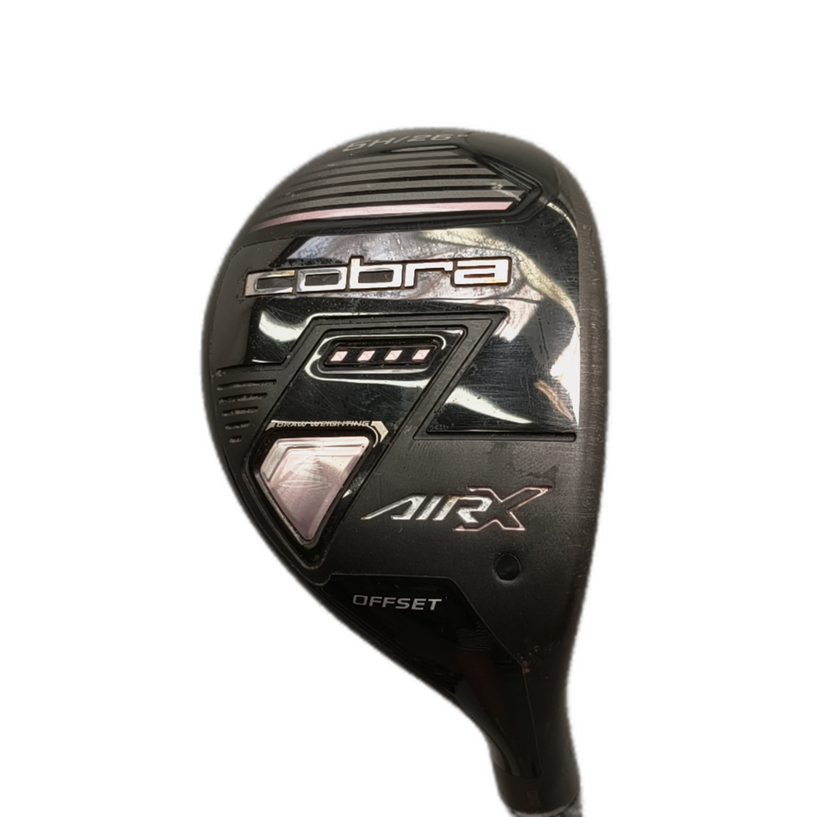 Cobra AIR-X Offset Hybrid / Flex Regular / #5/26 [model:silueta] [bg:handrolled]