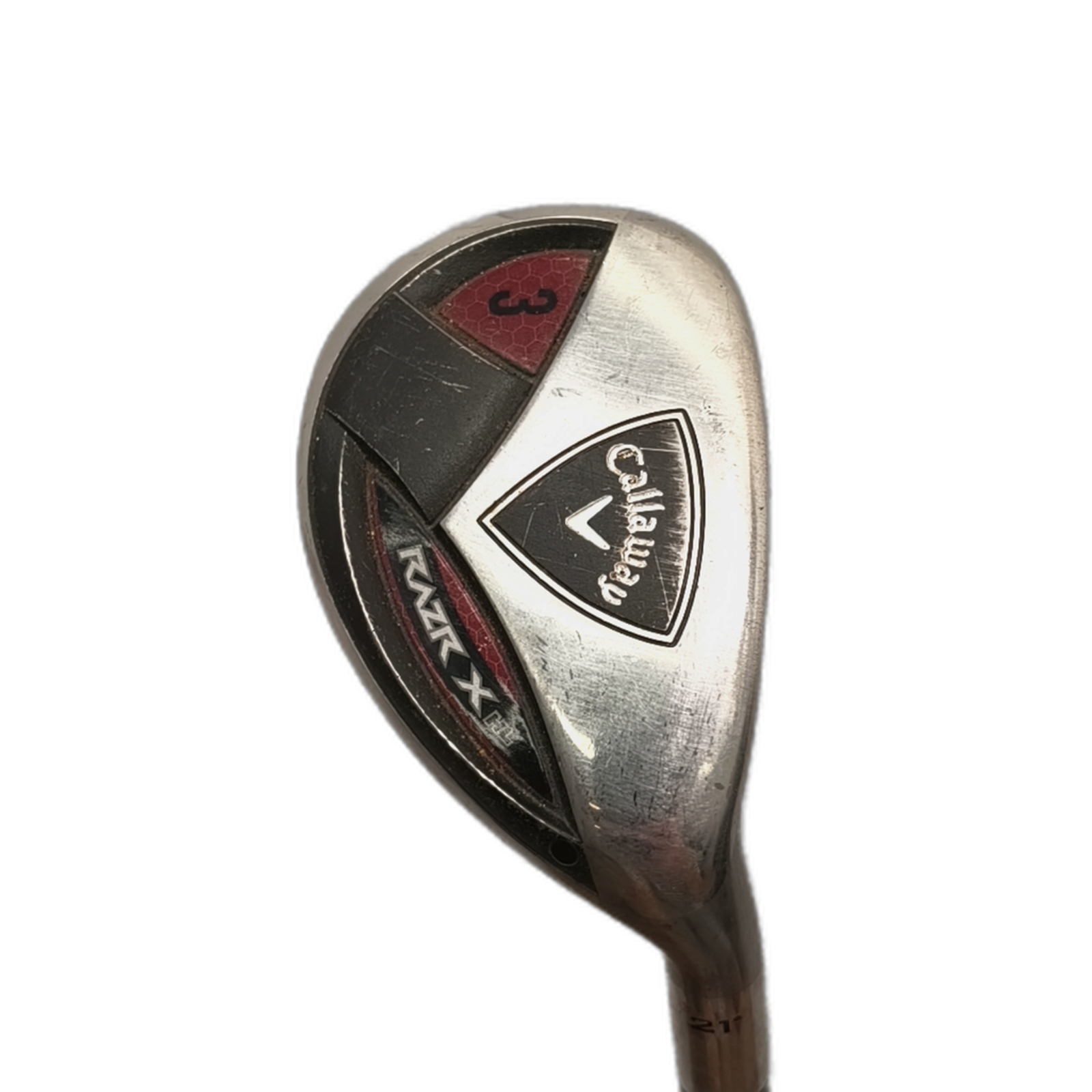 Callaway RAZR X HL Hybrid / Flex Regular / #3/21 [model:silueta] [bg:handrolled]