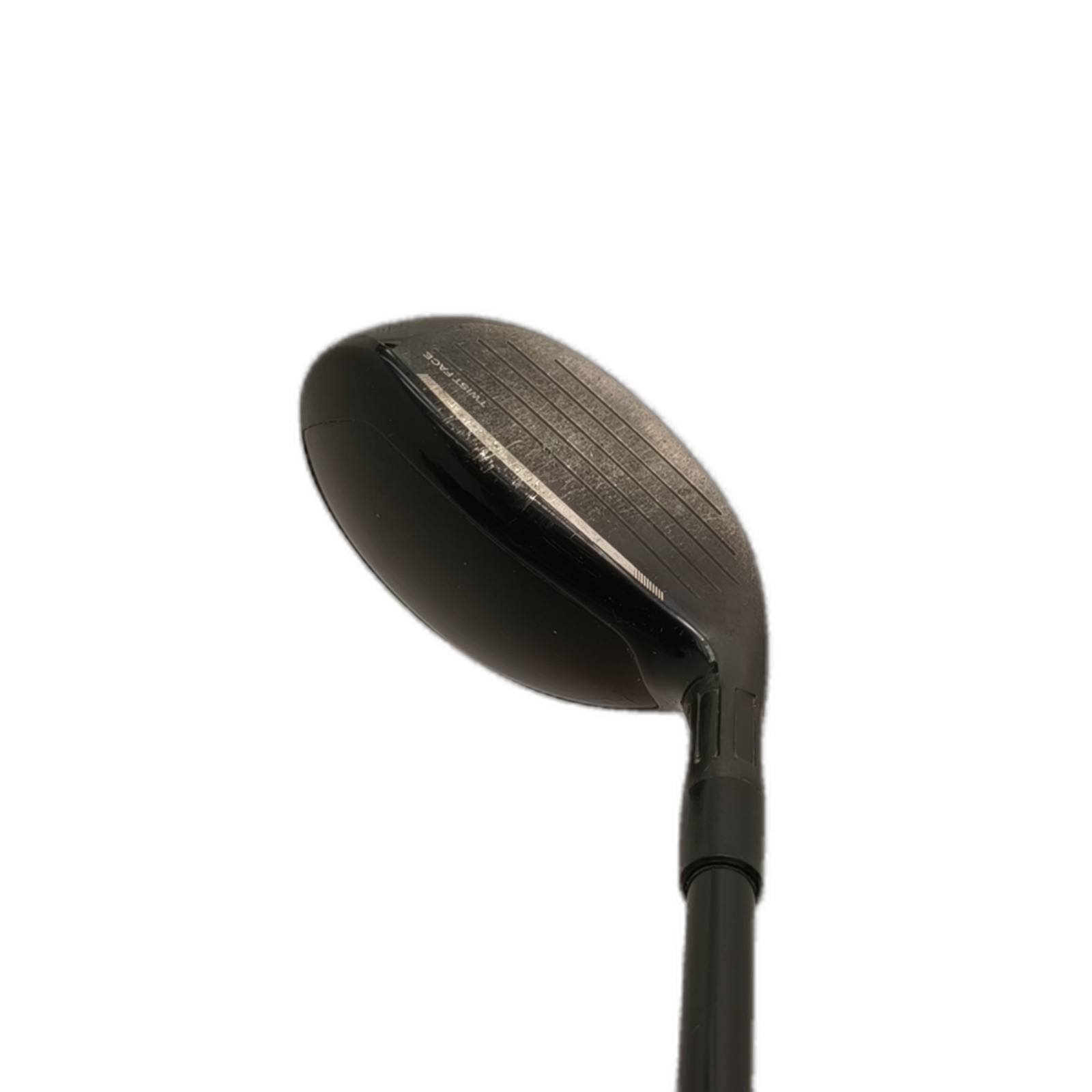Venstre TaylorMade Stealth Hybrid / Flex Regular / #4/22 [model:silueta] [bg:handrolled]