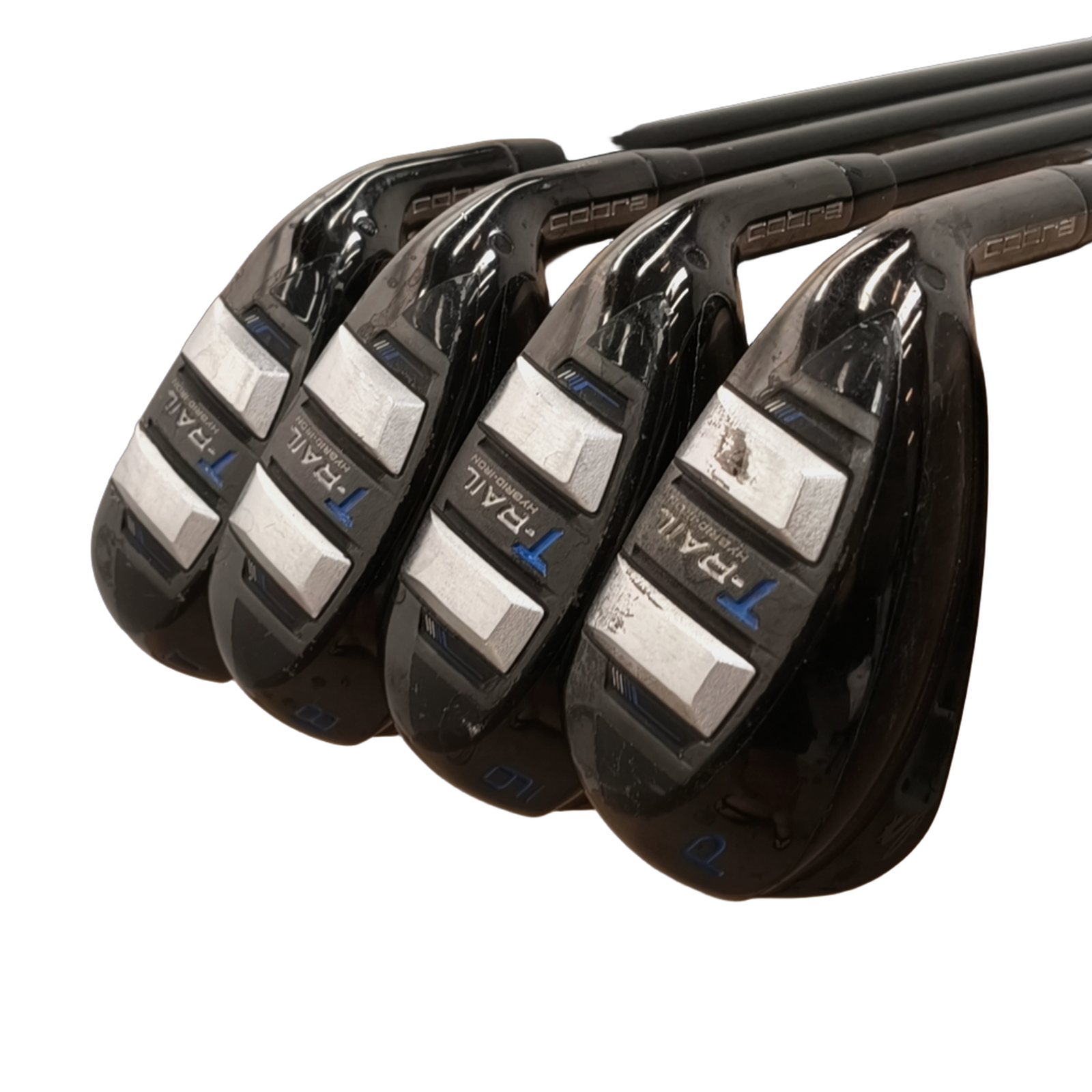 Cobra T-rail Jernsæt / 7-PW / Flex A-flex / Grafit [model:birefnet-general] [bg:handrolled]
