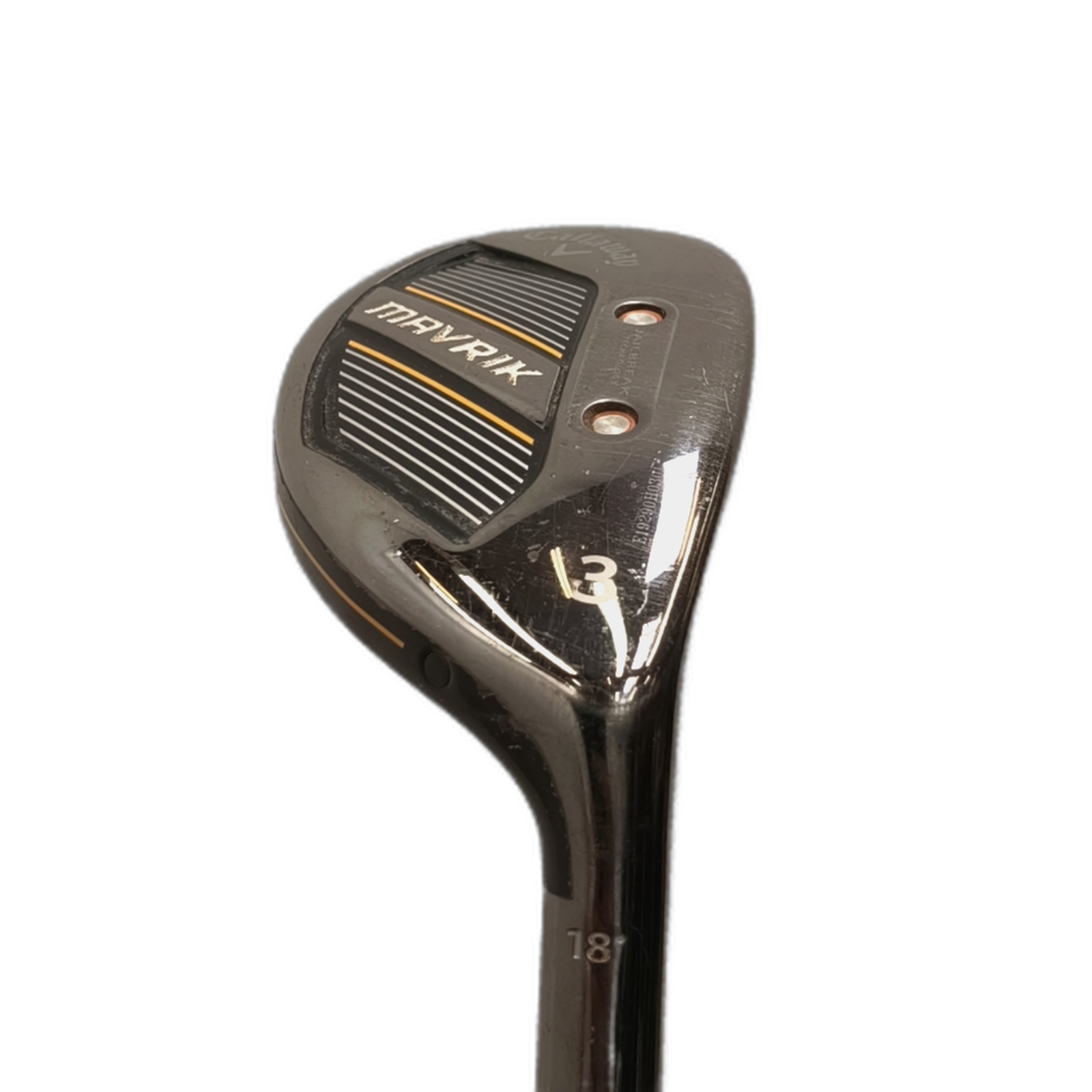 Callaway Mavrik Hybrid / Flex Stiff / #3/18 [model:silueta] [bg:handrolled]