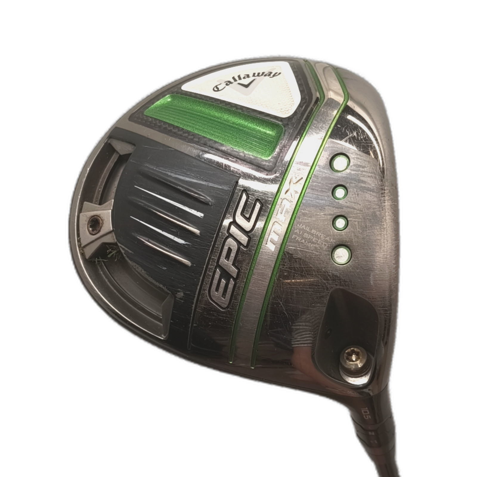 Callaway EPIC Max Driver / Flex Stiff / Loft 10.5 [model:silueta] [bg:handrolled]