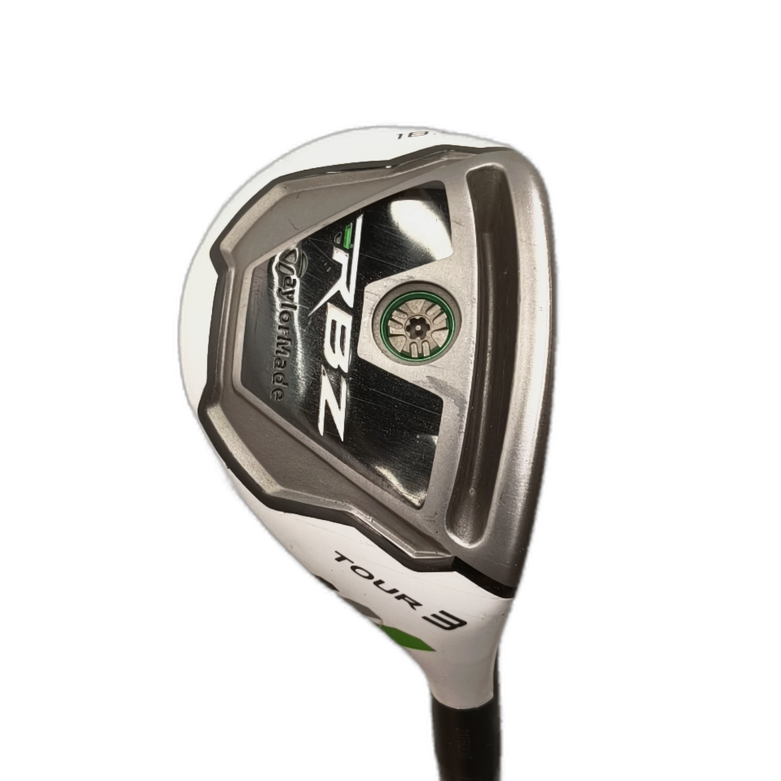TaylorMade Rbz Tour Hybrid / Flex Stiff / #3/18.5 [model:silueta] [bg:handrolled]