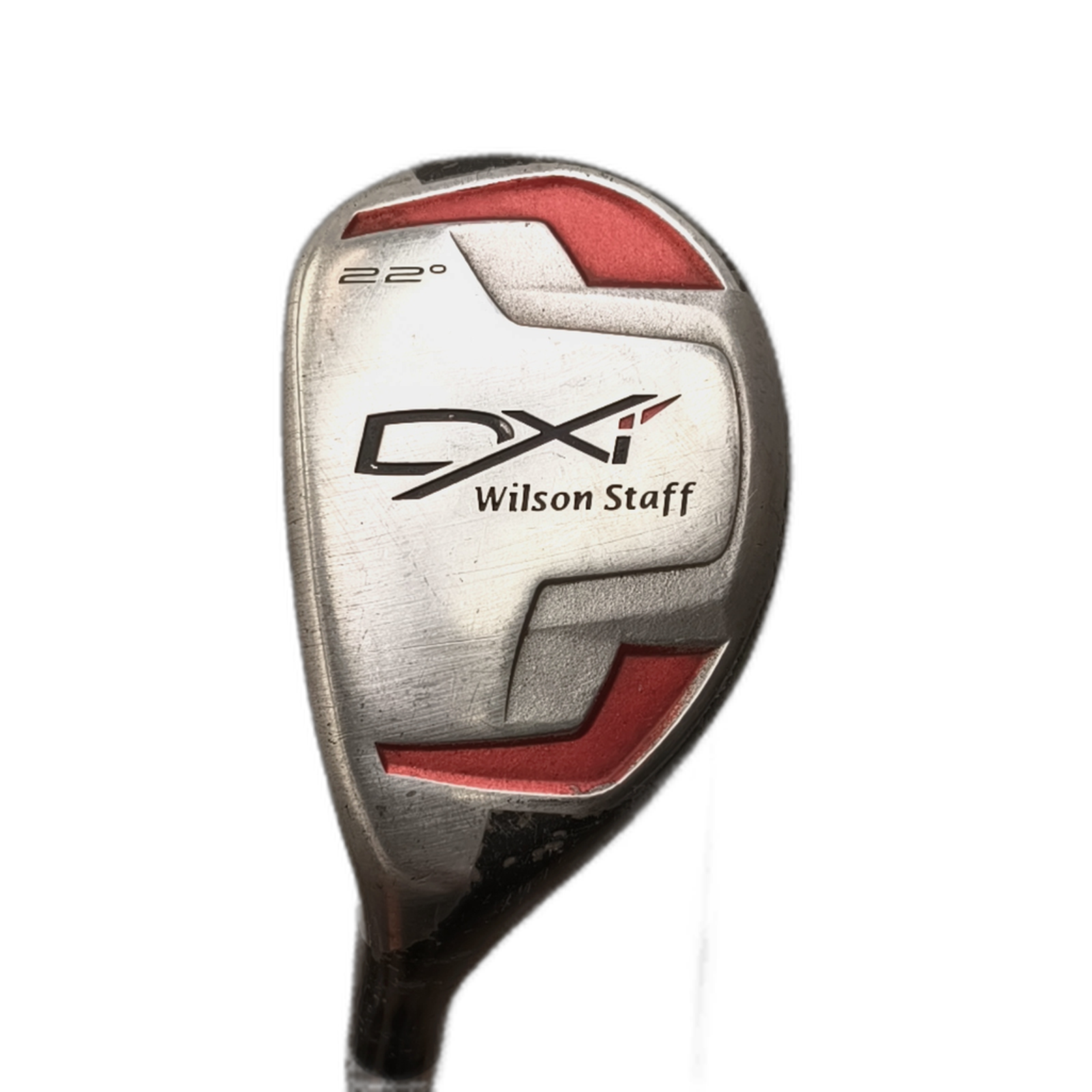 Left Wilson Staff DXi Hybrid / Flex Stiff / #4/22 [model:silueta] [bg:handrolled]