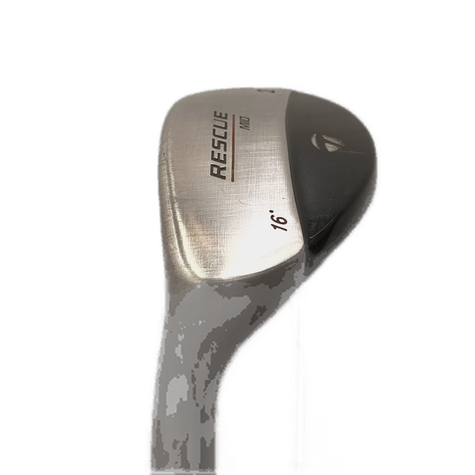 Venstre TaylorMade Rescue Mid Hybrid / Flex Stiff / #2/16 [model:silueta] [bg:handrolled]