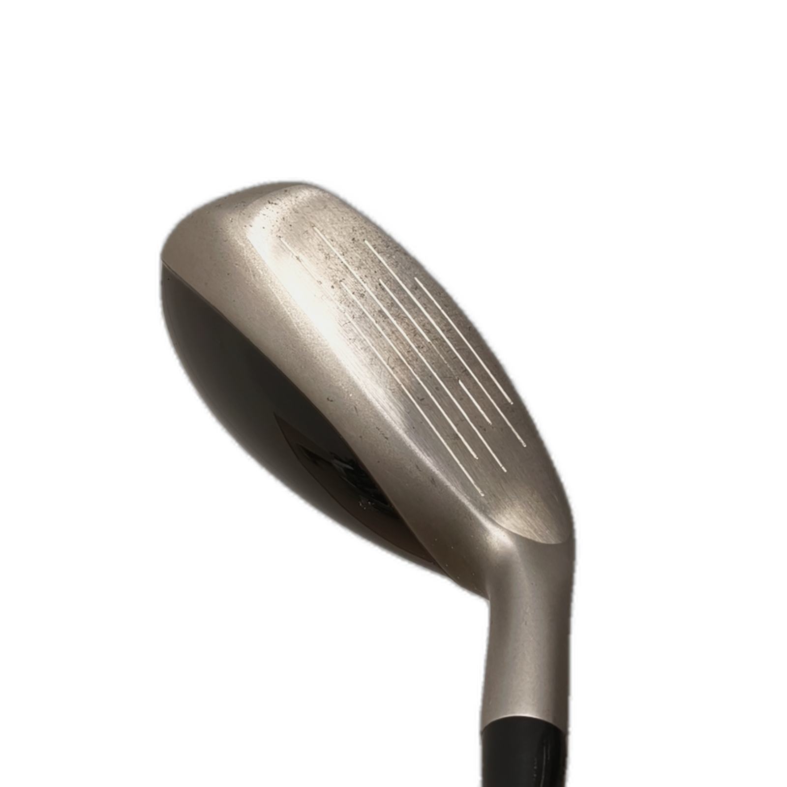 Venstre TaylorMade Rescue Mid Hybrid / Flex Stiff / #2/16 [model:silueta] [bg:handrolled]