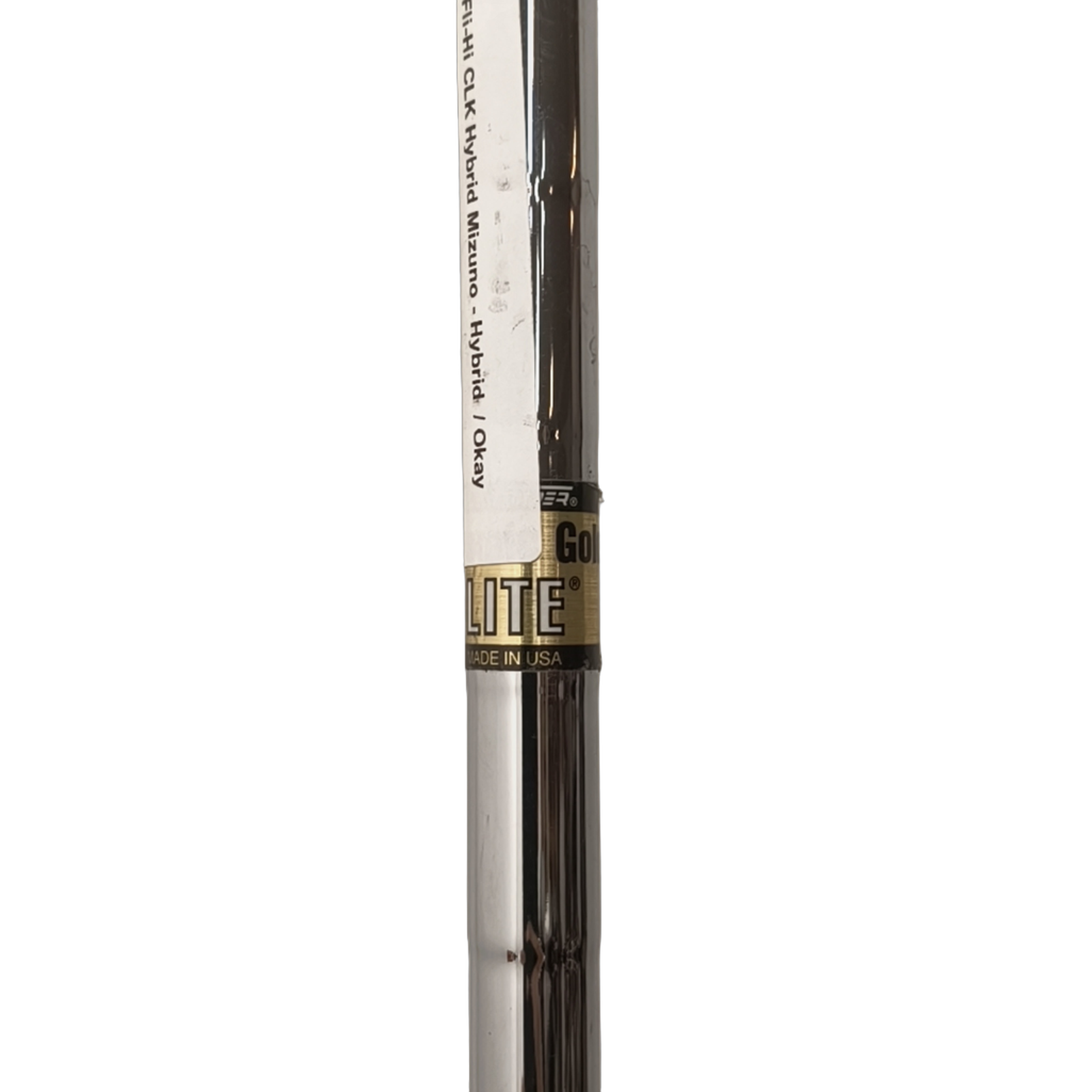 Left Mizuno Fli-Hi CLK Hybrid / Flex Stiff / #2/17 [model:birefnet-general] [bg:handrolled]