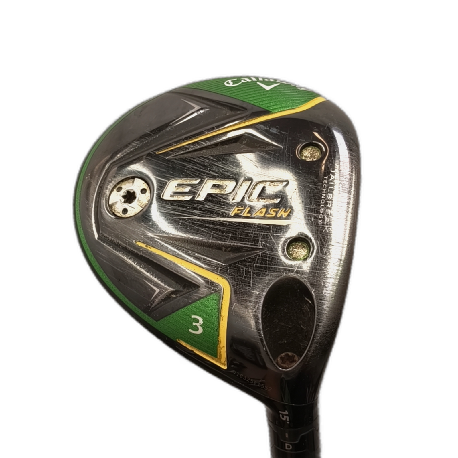 Callaway Epic Flash Fairway Wood / Flex Stiff / #3/15 [model:silueta] [bg:handrolled]