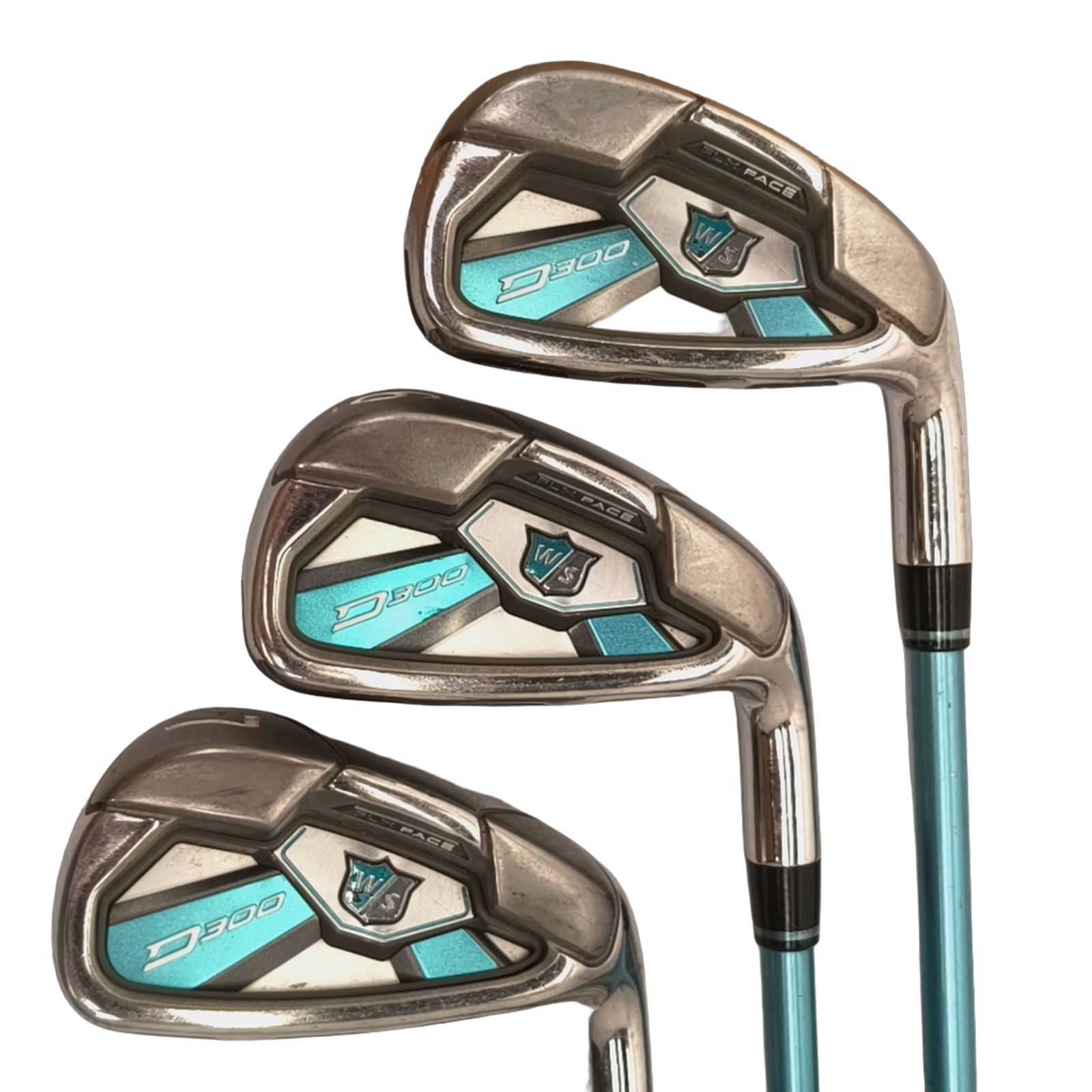 Wilson Staff D300 Jernsæt / 5-PW / Flex Ladies / Grafit [model:birefnet-general] [bg:handrolled]
