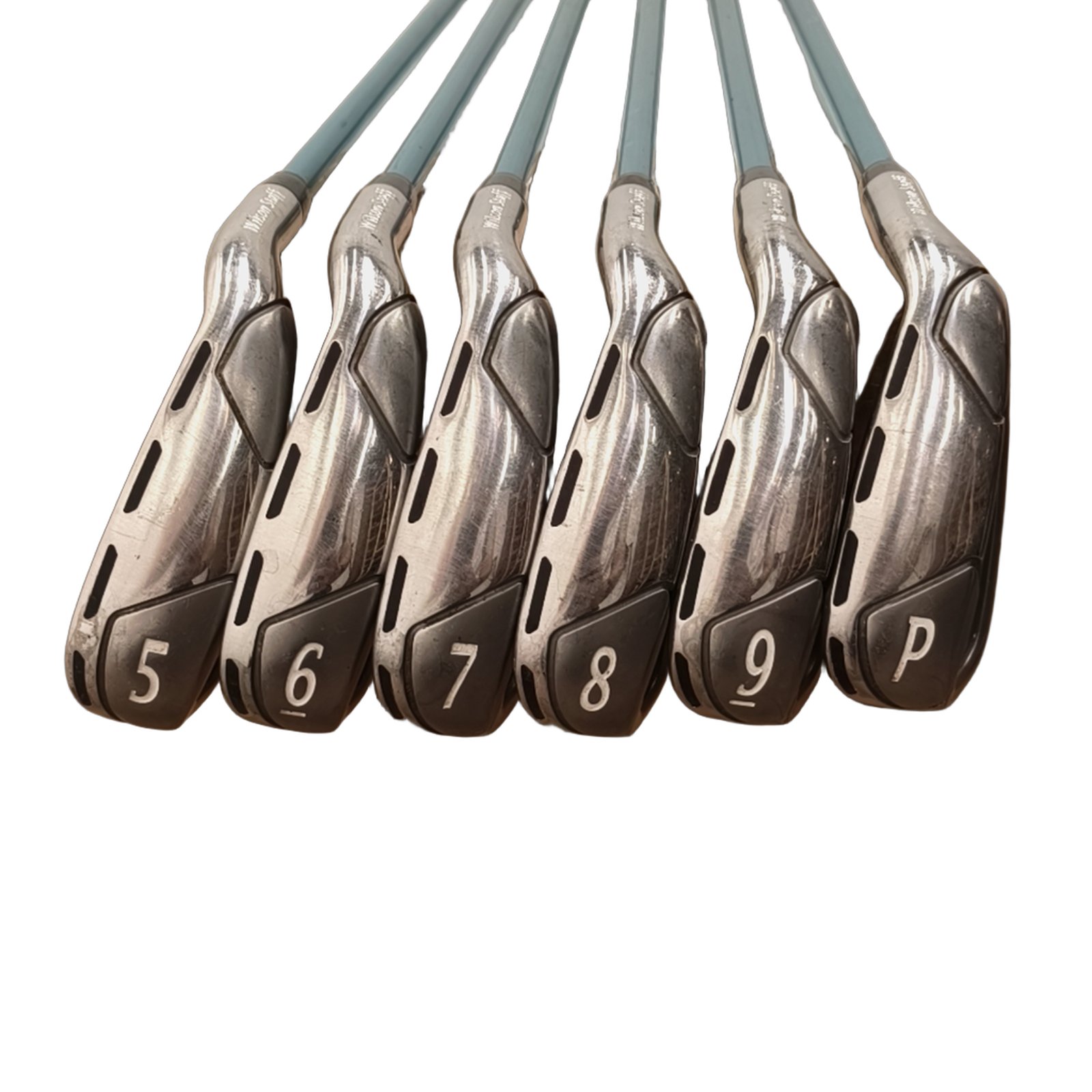 Wilson Staff D300 Jernsæt / 5-PW / Flex Ladies / Grafit [model:birefnet-general] [bg:handrolled]