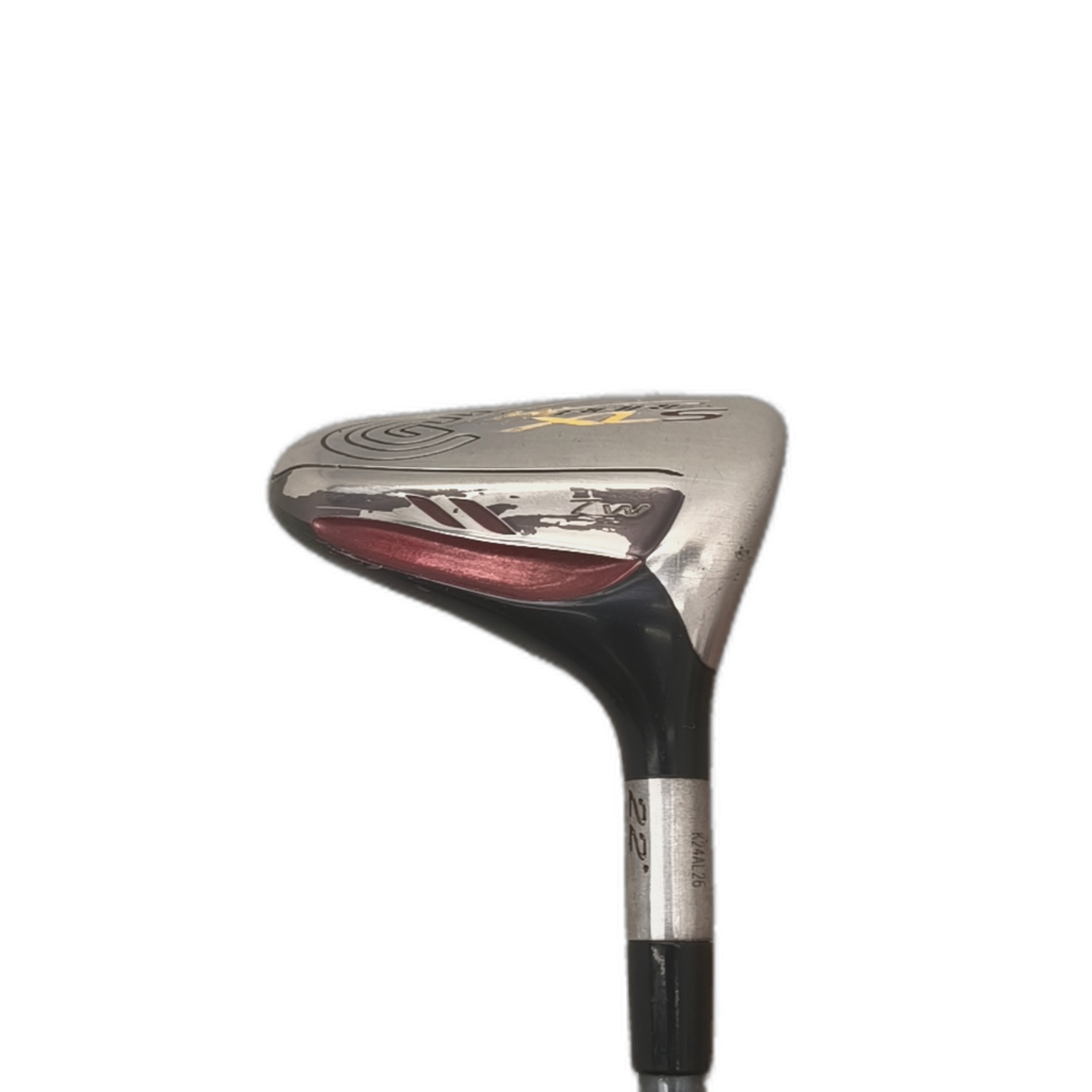 Cleveland HI-Bore XLS Fairway Wood / Flex A-flex / #7/22 [model:silueta] [bg:handrolled]