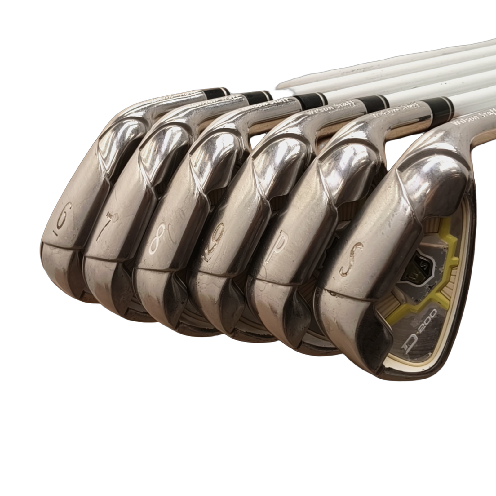 Wilson Staff D200 Superlite Jernsæt / 6-PW+SW / Flex Ladies / Grafit [model:birefnet-general] [bg:handrolled]