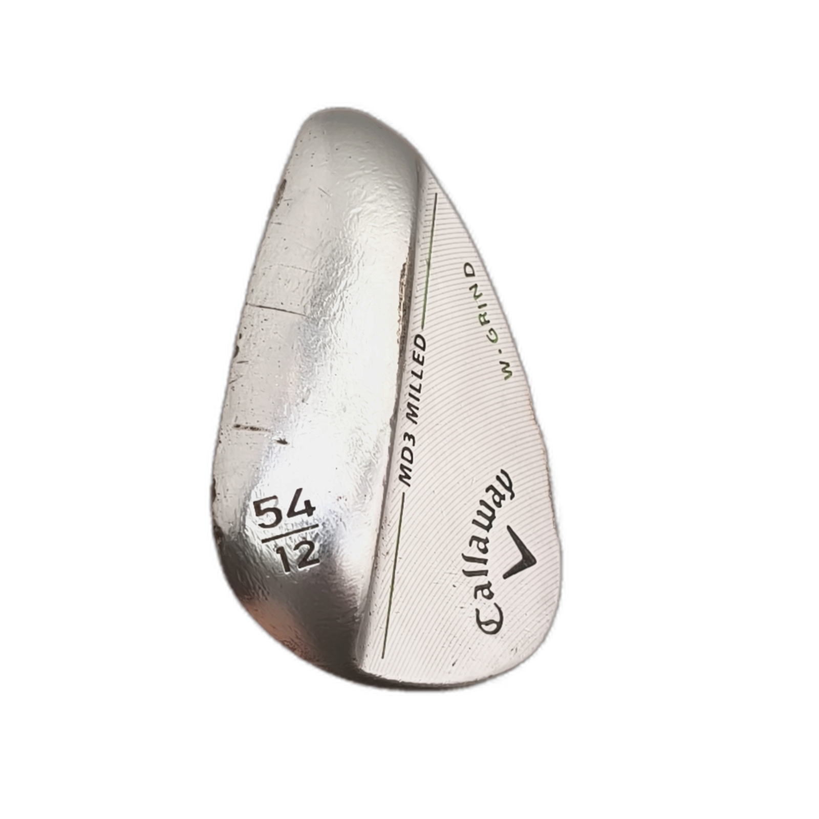 Callaway MD3 W-Grind Wedge / Flex Wedge / 54/12 [model:silueta] [bg:handrolled]
