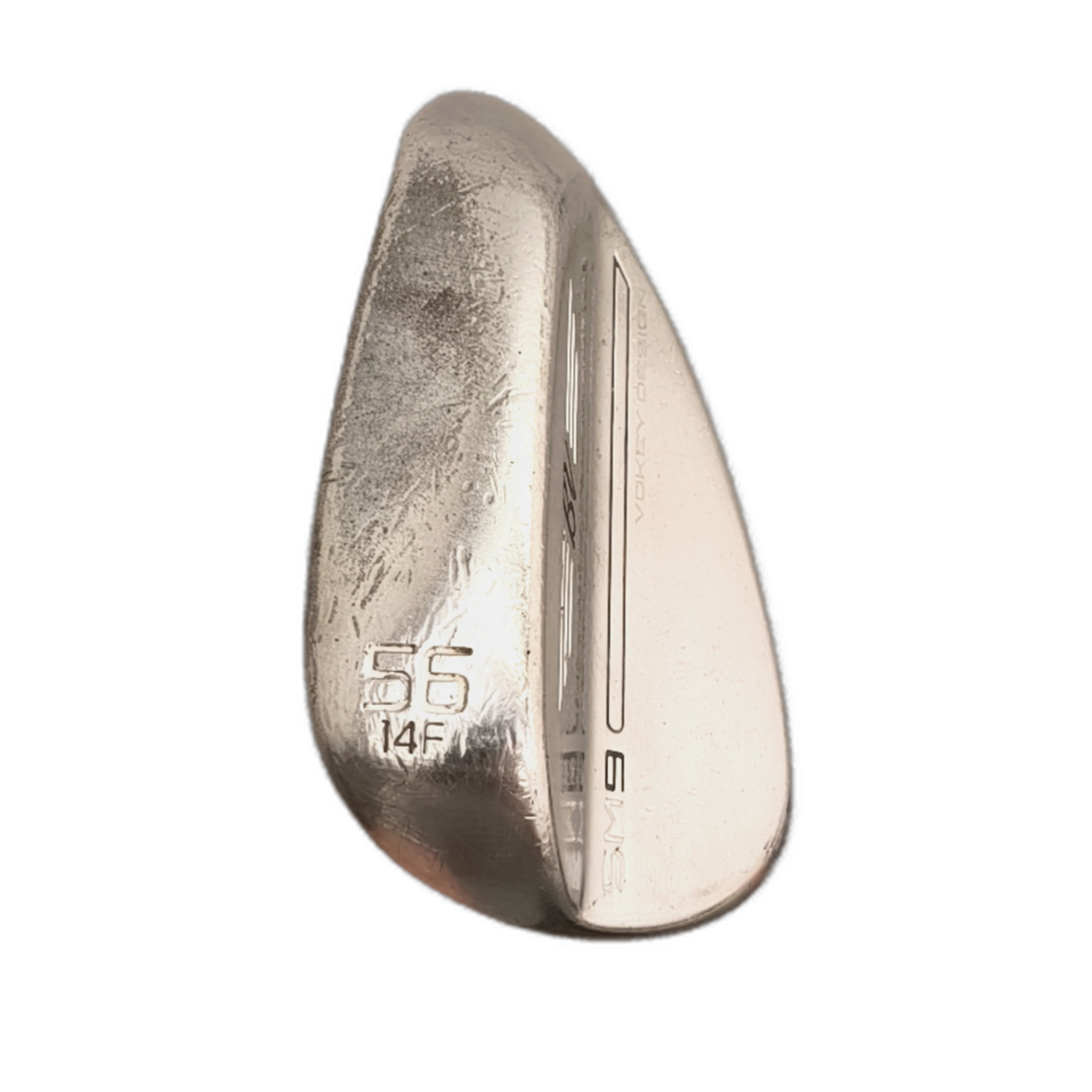 Titleist SM9 Wedge / Flex Stiff / 56/14 [model:silueta] [bg:handrolled]