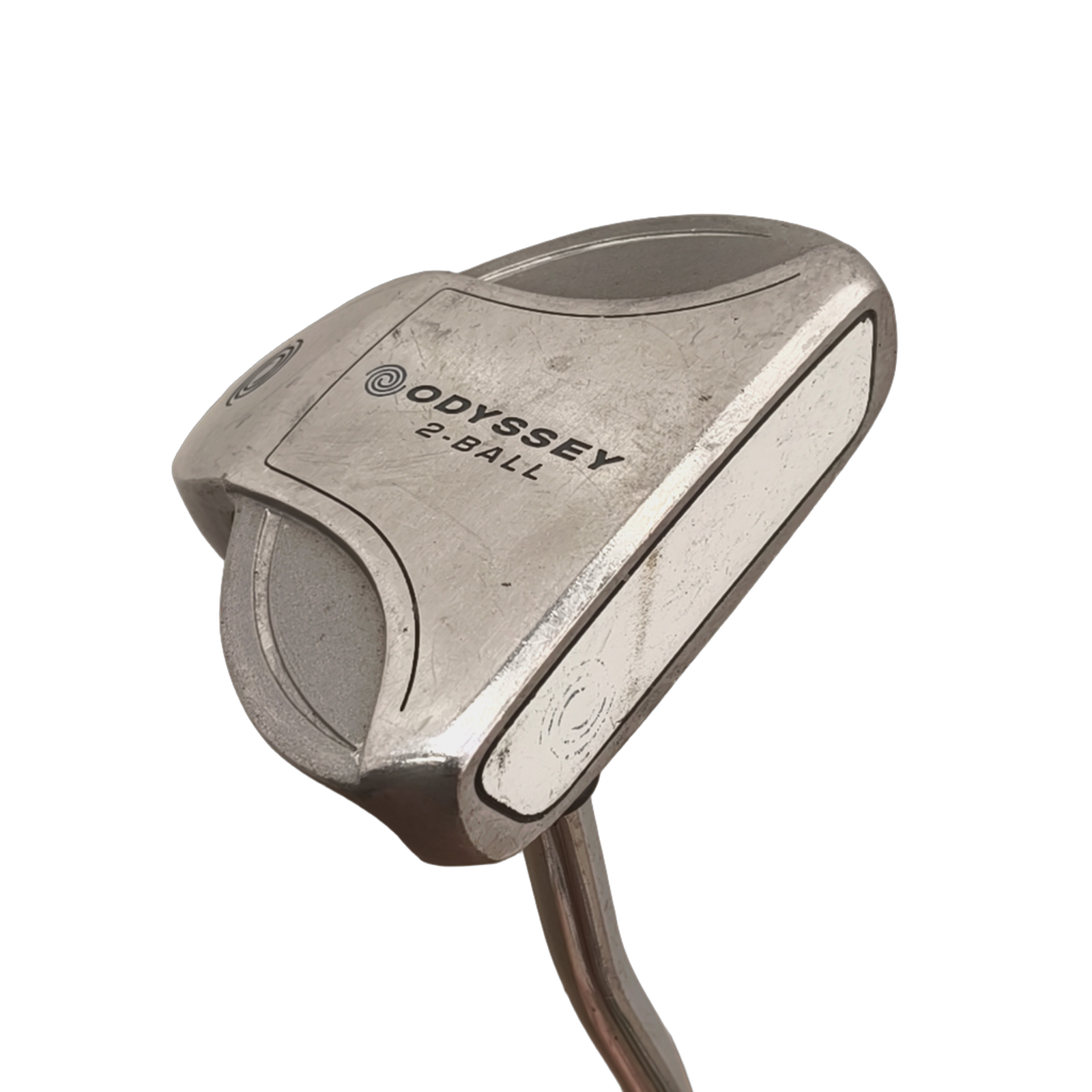 Odyssey 2-ball Putter / 32" [model:birefnet-general] [bg:handrolled]