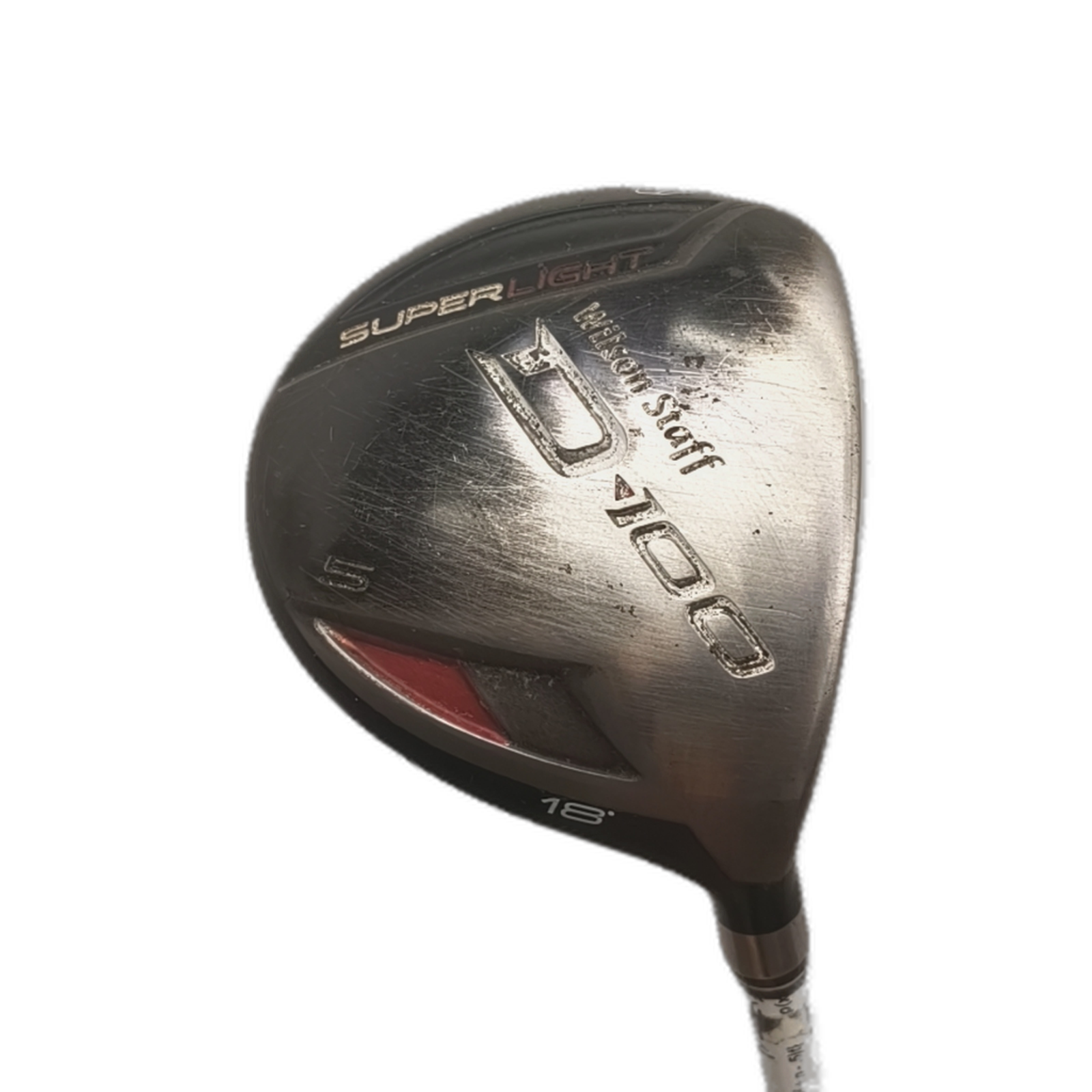 Wilson Staff D100 SuperLight Fairway Wood / Flex A-flex / #5/18 [model:silueta] [bg:handrolled]