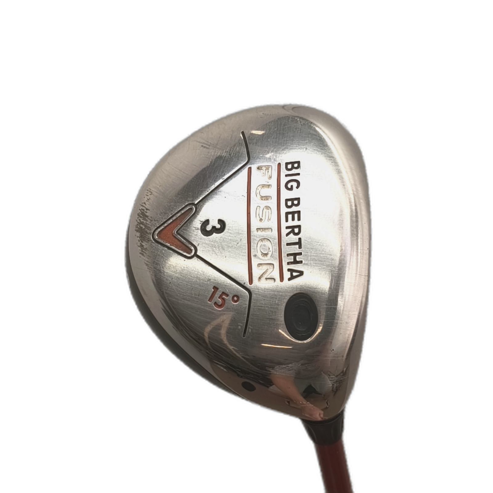 Callaway Big Bertha Fusion Fairway Wood / Flex A-flex / #3/15 [model:silueta] [bg:handrolled]