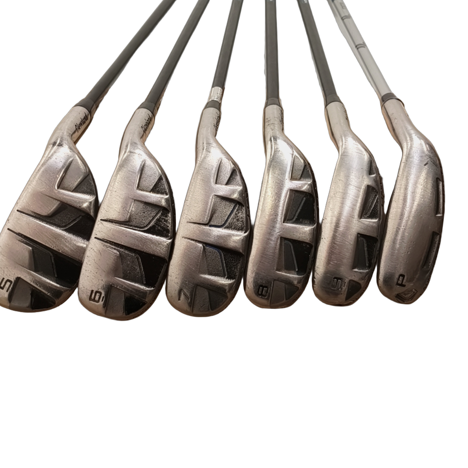 Cleveland Launcher XL Halo Jernsæt / 5-PW / Flex A-flex / Grafit [model:birefnet-general] [bg:handrolled]