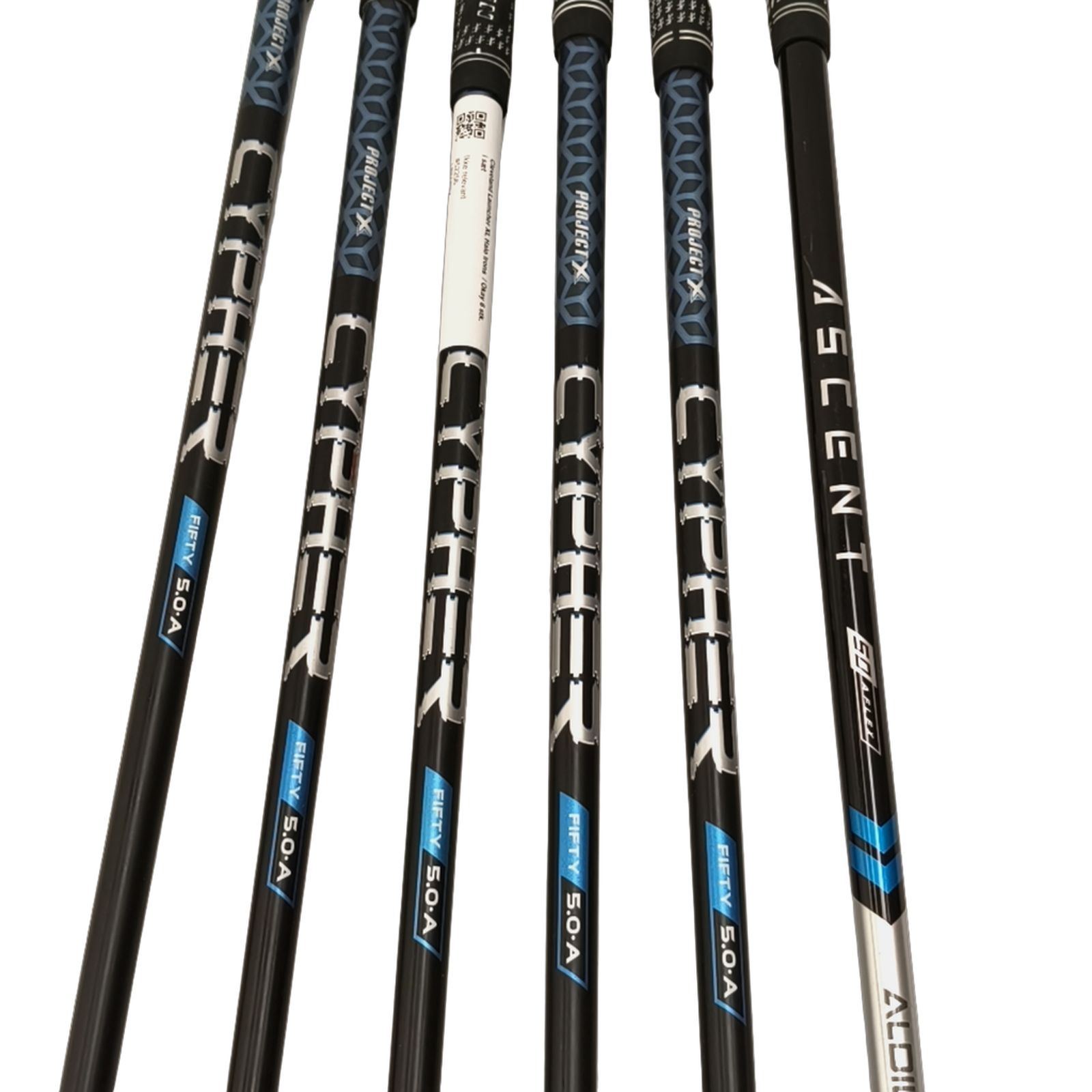 Cleveland Launcher XL Halo Jernsæt / 5-PW / Flex A-flex / Grafit [model:birefnet-general] [bg:handrolled]