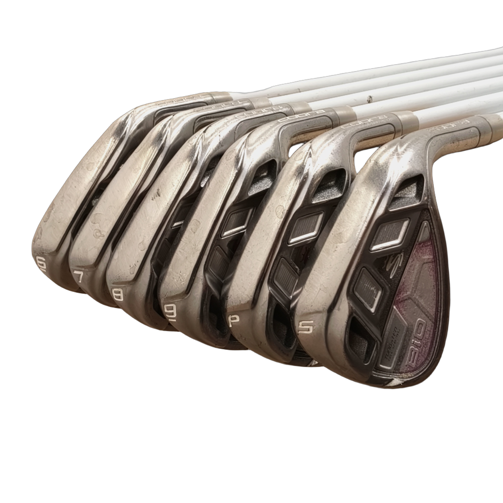 Cobra Biocell Jernsæt / 6-PW+SW / Flex Ladies / Grafit [model:birefnet-general] [bg:handrolled]