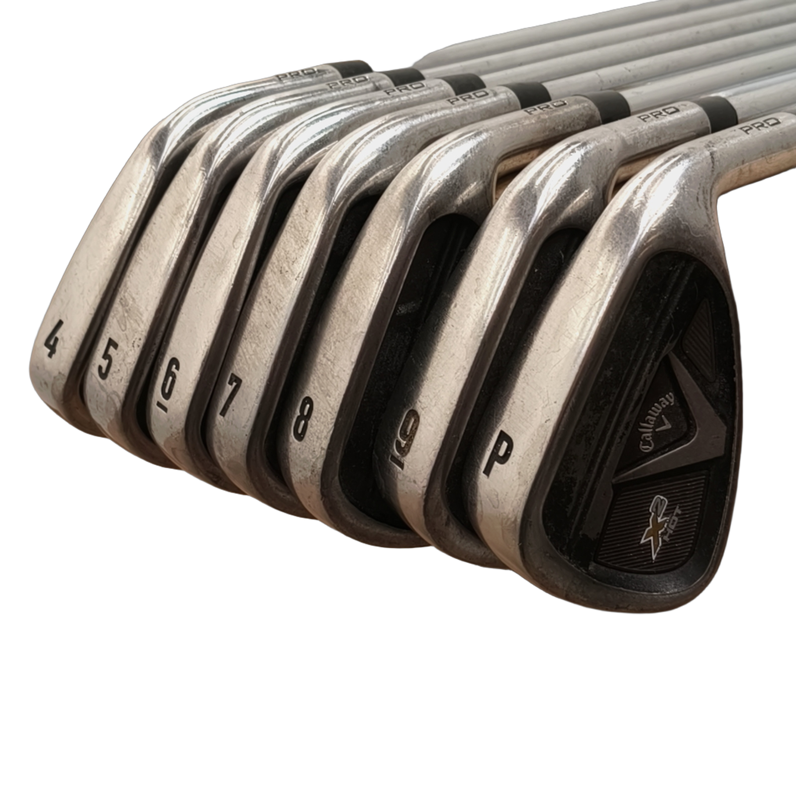Callaway x2 Hot Pro Jernsæt / 4-PW / Flex Regular / Stål [model:birefnet-general] [bg:handrolled]