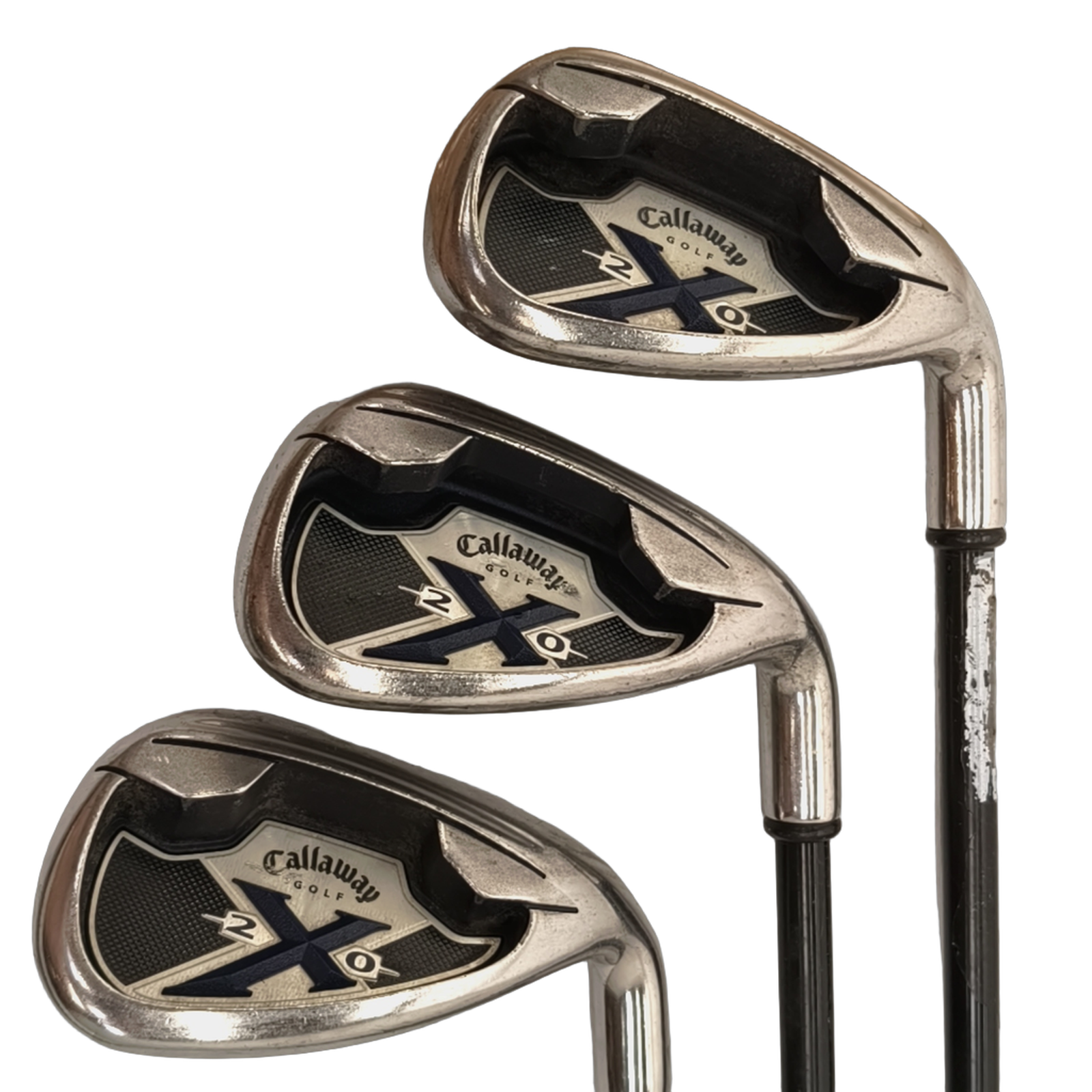 Callaway X20 Jernsæt / 8-PW+SW / Flex A-flex / Grafit [model:birefnet-general] [bg:handrolled]