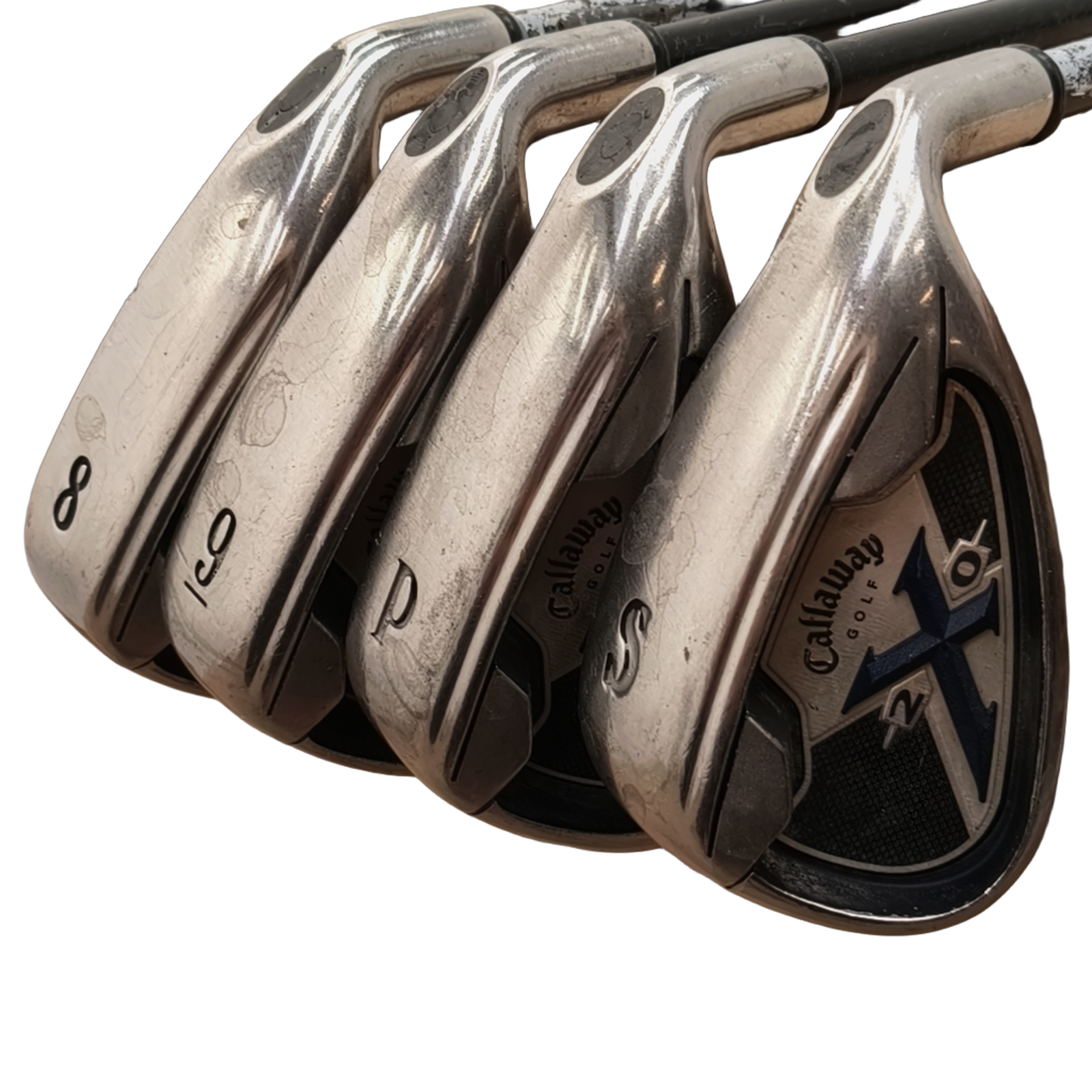 Callaway X20 Jernsæt / 8-PW+SW / Flex A-flex / Grafit [model:birefnet-general] [bg:handrolled]
