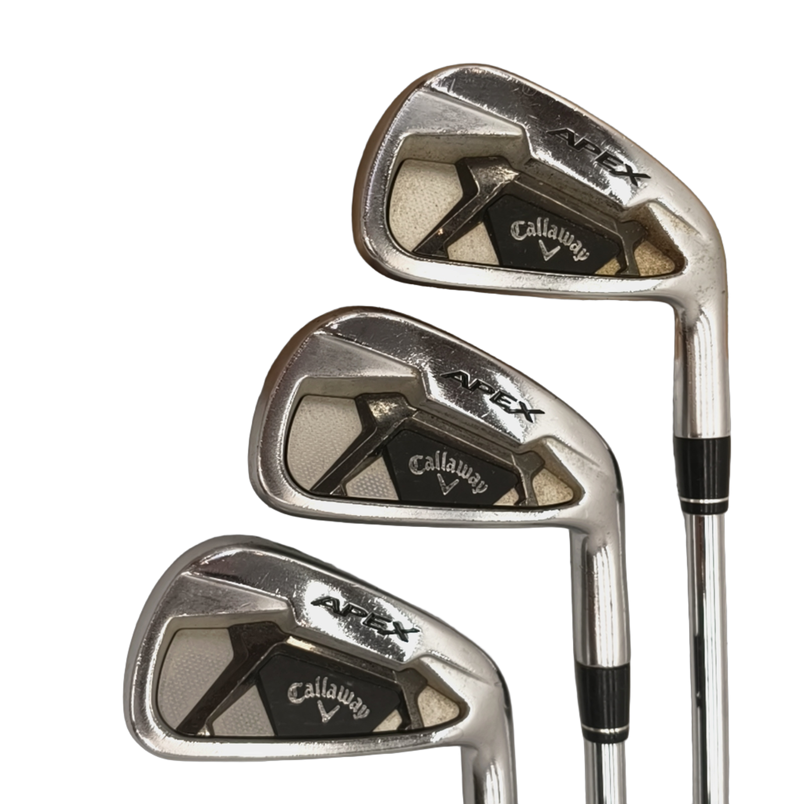 Callaway Apex Jernsæt / 4-PW / Flex Stiff / Stål [model:birefnet-general] [bg:handrolled]