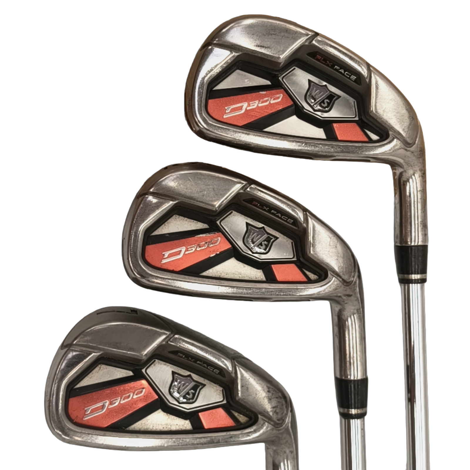 Wilson Staff D300 Jernsæt / 5-PW / Flex Regular / Stål [model:birefnet-general] [bg:handrolled]