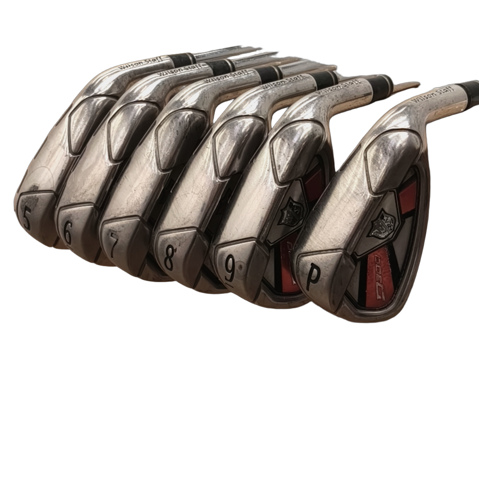 Wilson Staff D300 Jernsæt / 5-PW / Flex Regular / Stål [model:birefnet-general] [bg:handrolled]