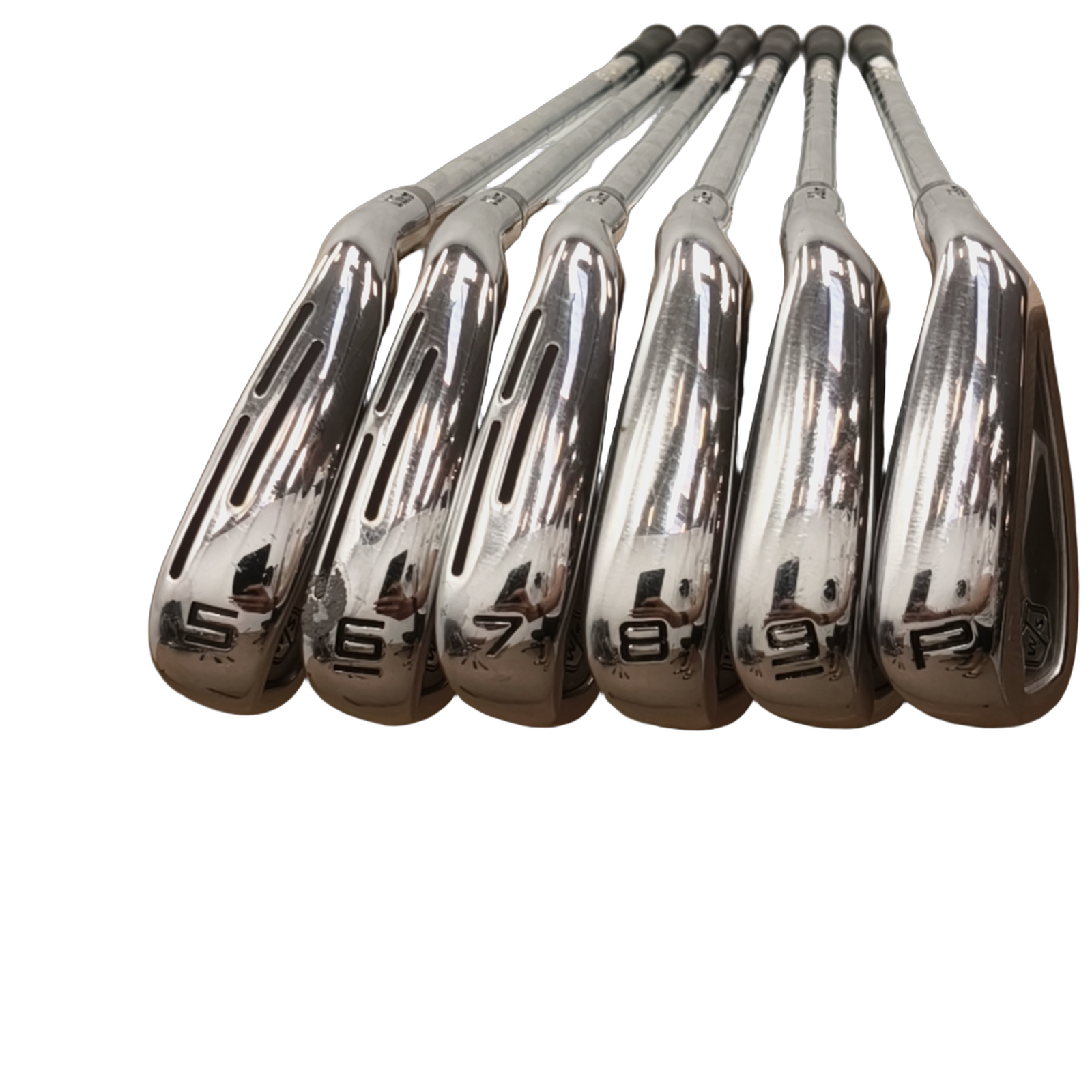 Wilson DynaPWR Forged Jernsæt / 5-PW / Flex Stiff / Stål [model:birefnet-general] [bg:handrolled]