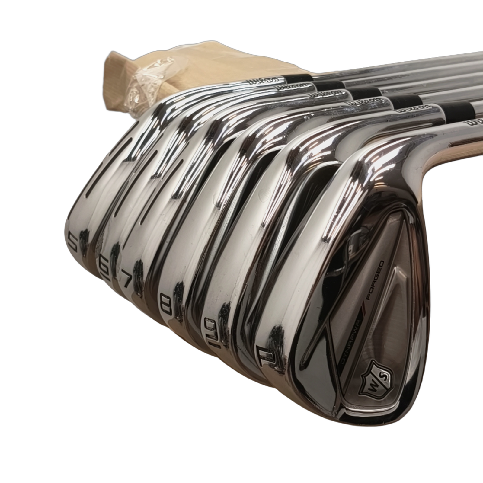 Wilson DynaPWR Forged Jernsæt / 5-PW / Flex Stiff / Stål [model:birefnet-general] [bg:handrolled]