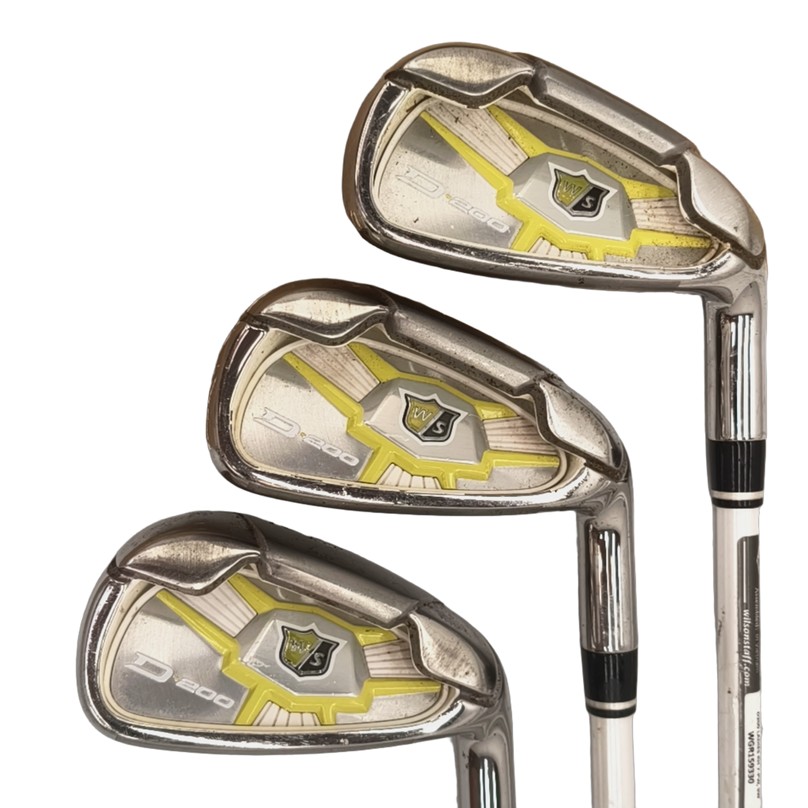 Wilson D200 Jernsæt / 7-PW+SW / Flex Ladies / Grafit [model:birefnet-general] [bg:handrolled]