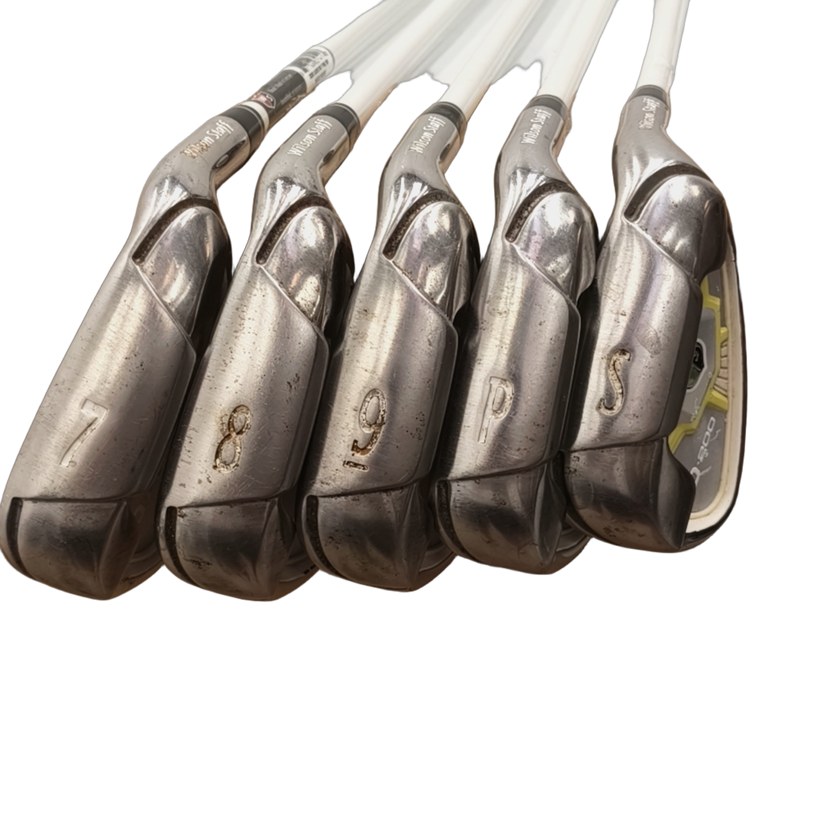 Wilson D200 Jernsæt / 7-PW+SW / Flex Ladies / Grafit [model:birefnet-general] [bg:handrolled]