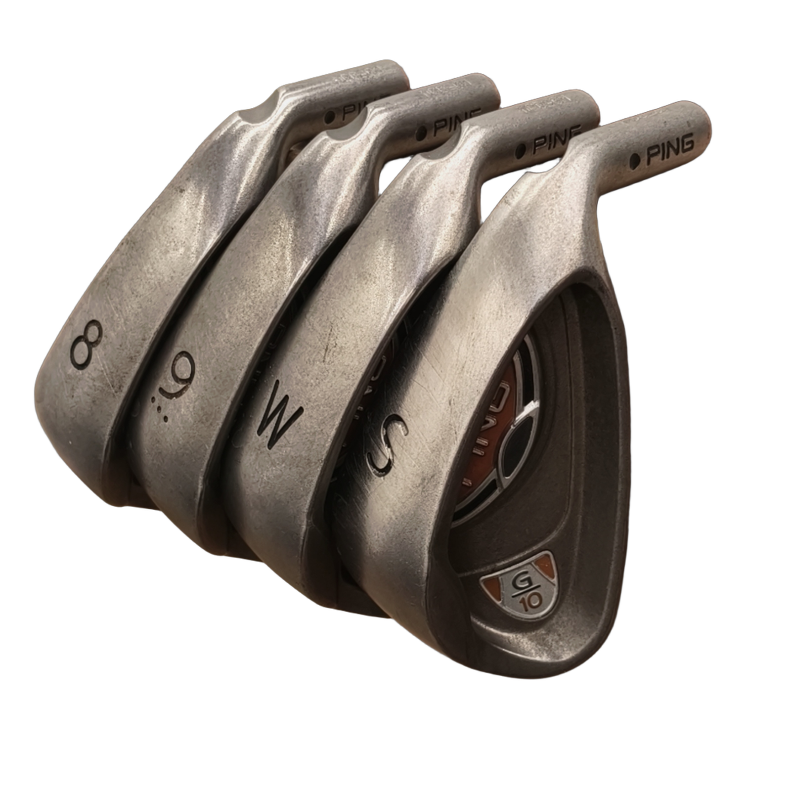 PING G10 Jernsæt / 8-PW+SW / Flex Regular / Grafit [model:birefnet-general] [bg:handrolled]