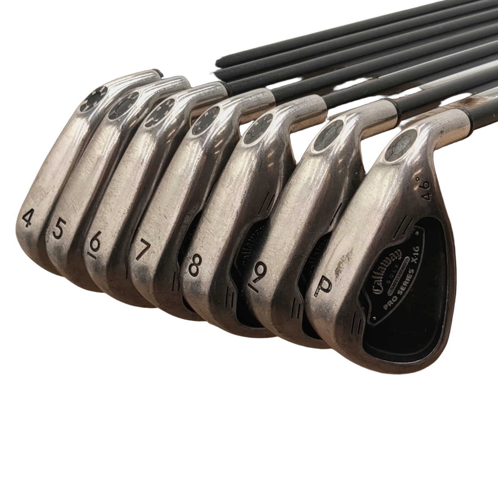 Callaway Pro Series X16 Jernsæt / 4-PW / Flex Regular / Grafit [model:birefnet-general] [bg:handrolled]