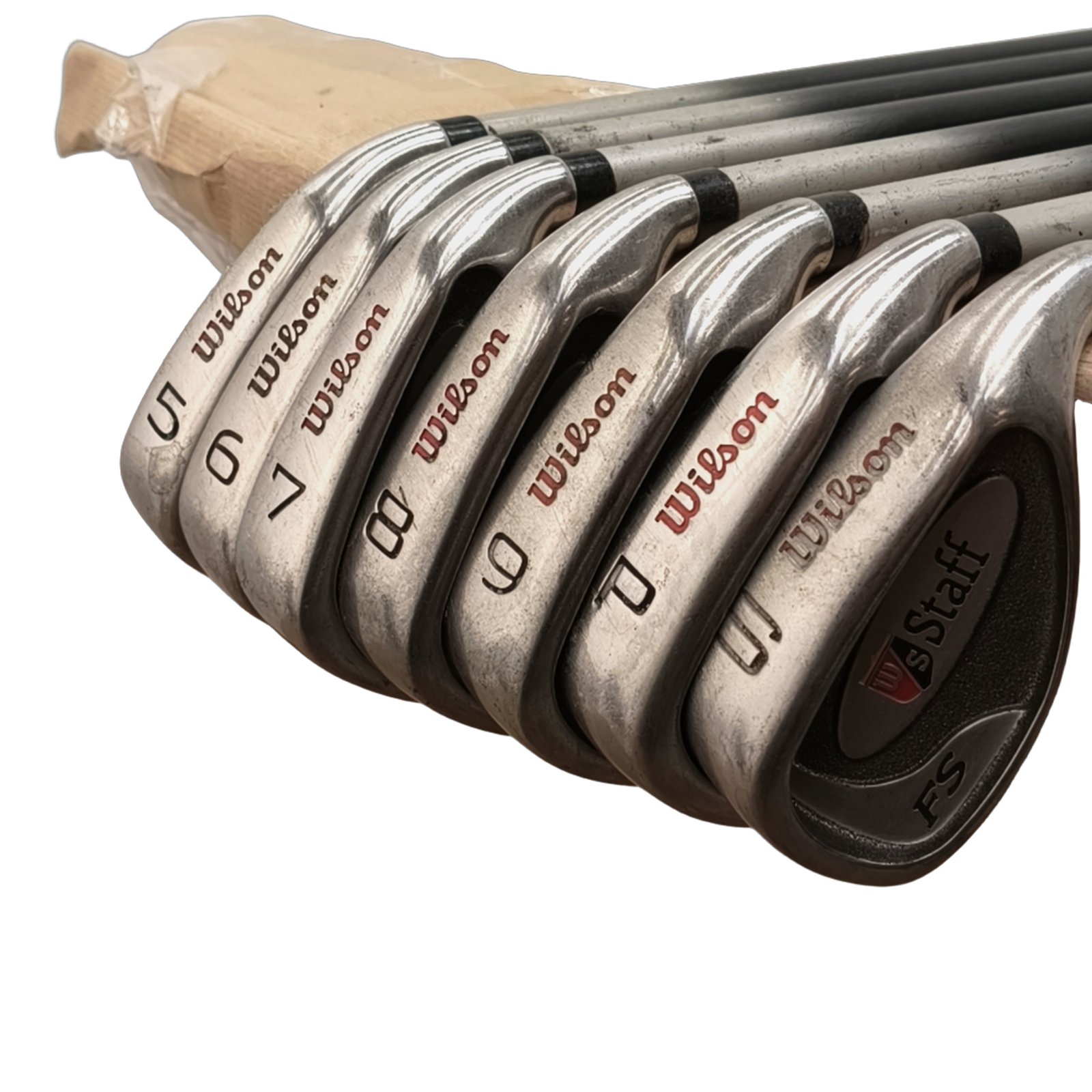 Wilson Staff Fatshaft Jernsæt / 5-PW+SW / Flex Regular / Grafit [model:birefnet-general] [bg:handrolled]