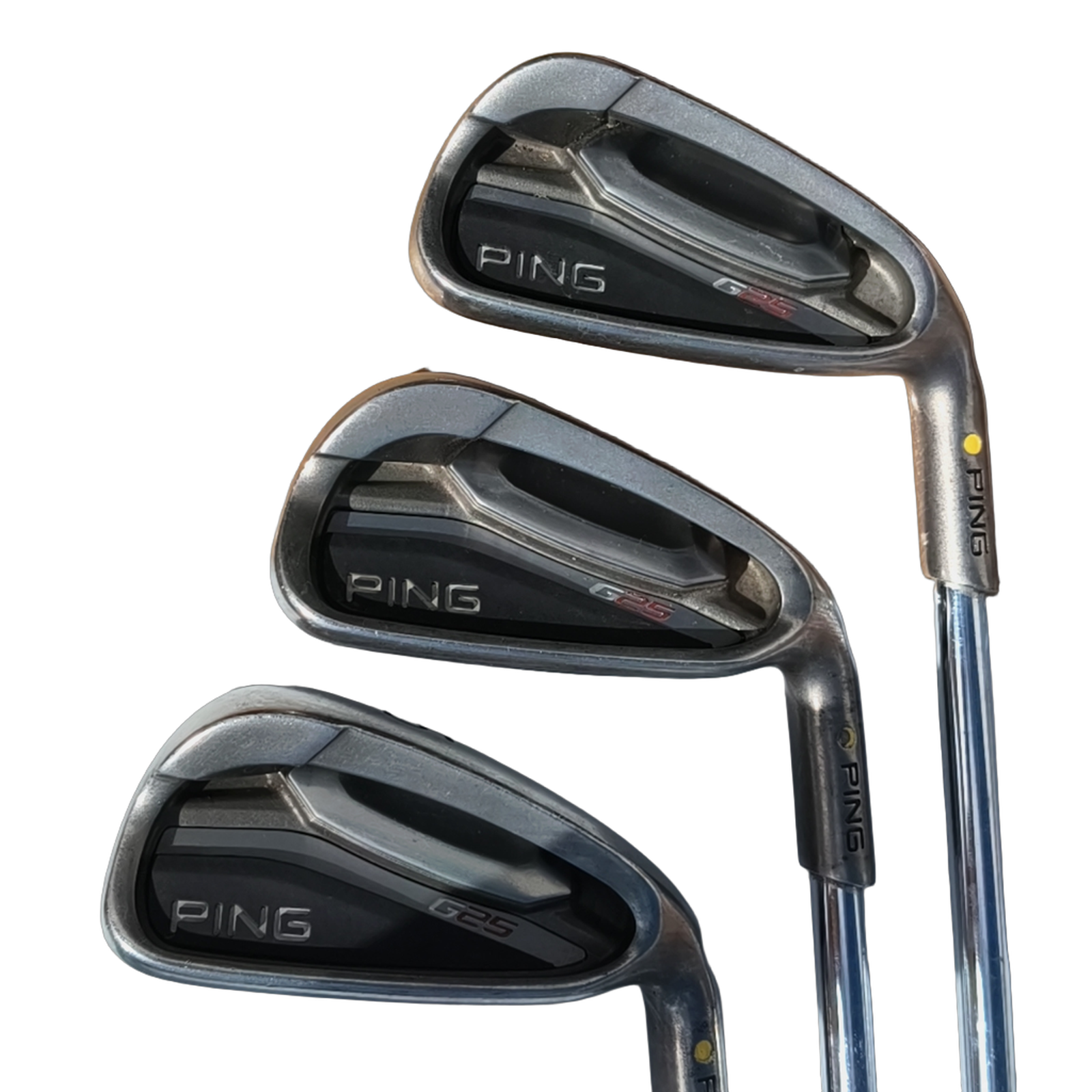 PING G25 Jernsæt / 4-PW / Flex Stiff / Stål [model:birefnet-general] [bg:handrolled]