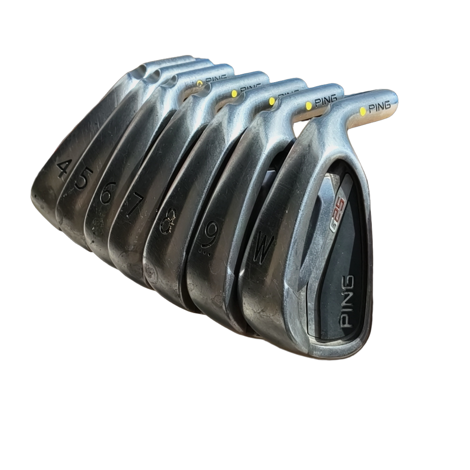 PING G25 Jernsæt / 4-PW / Flex Stiff / Stål [model:birefnet-general] [bg:handrolled]