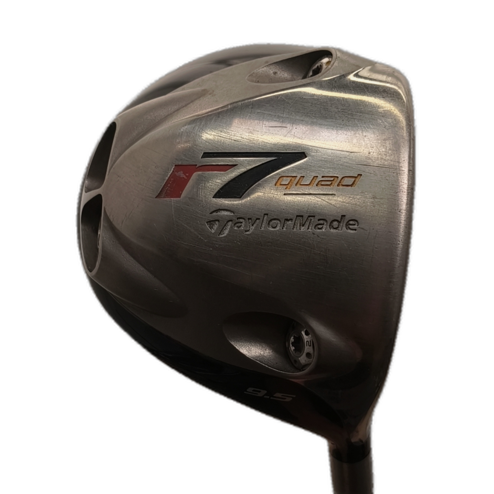 TaylorMade R7 Quad Driver / Flex Stiff / Loft 9.5 [model:silueta] [bg:handrolled]