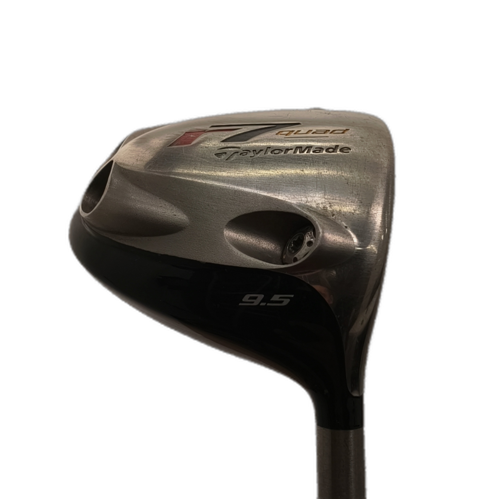 TaylorMade R7 Quad Driver / Flex Stiff / Loft 9.5 [model:silueta] [bg:handrolled]